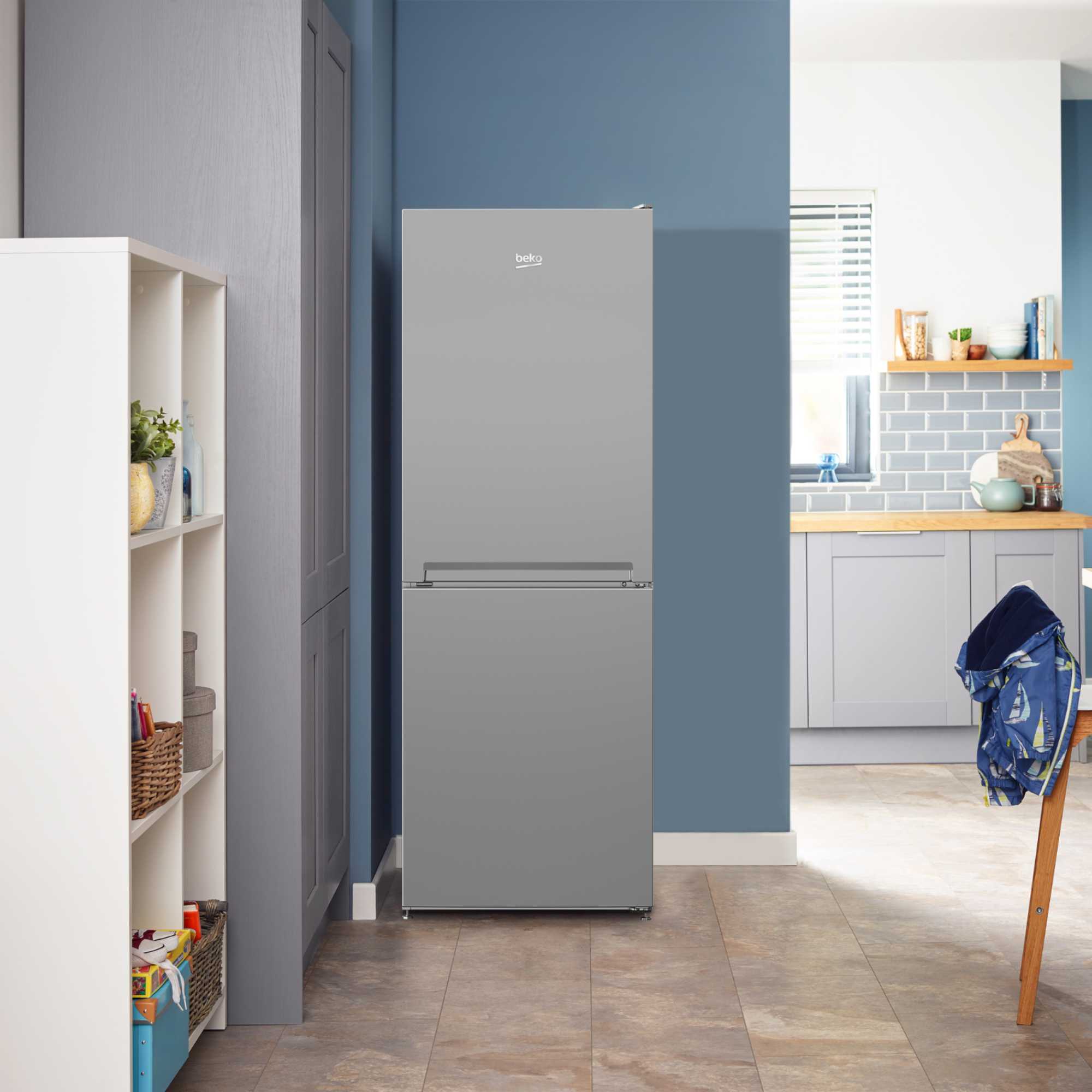 Frost Free Fridge Freezer 50/50 No Frost - Silver - CFG4552S