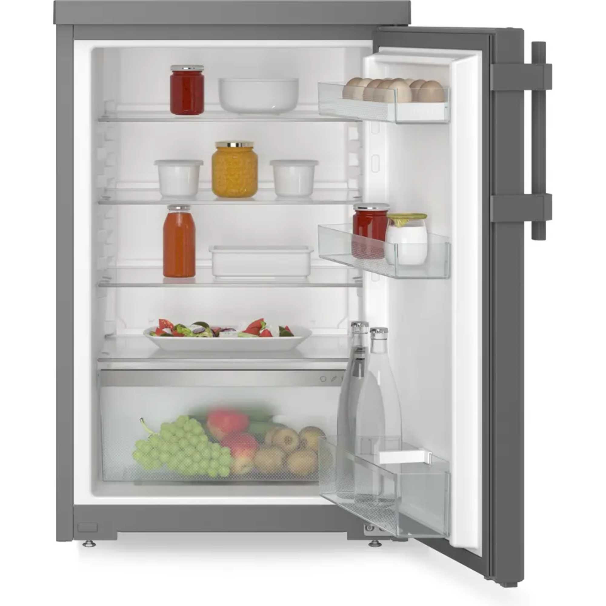Rdgd 1400 Pure 126l Undercounter Larder Fridge - Dark Grey
