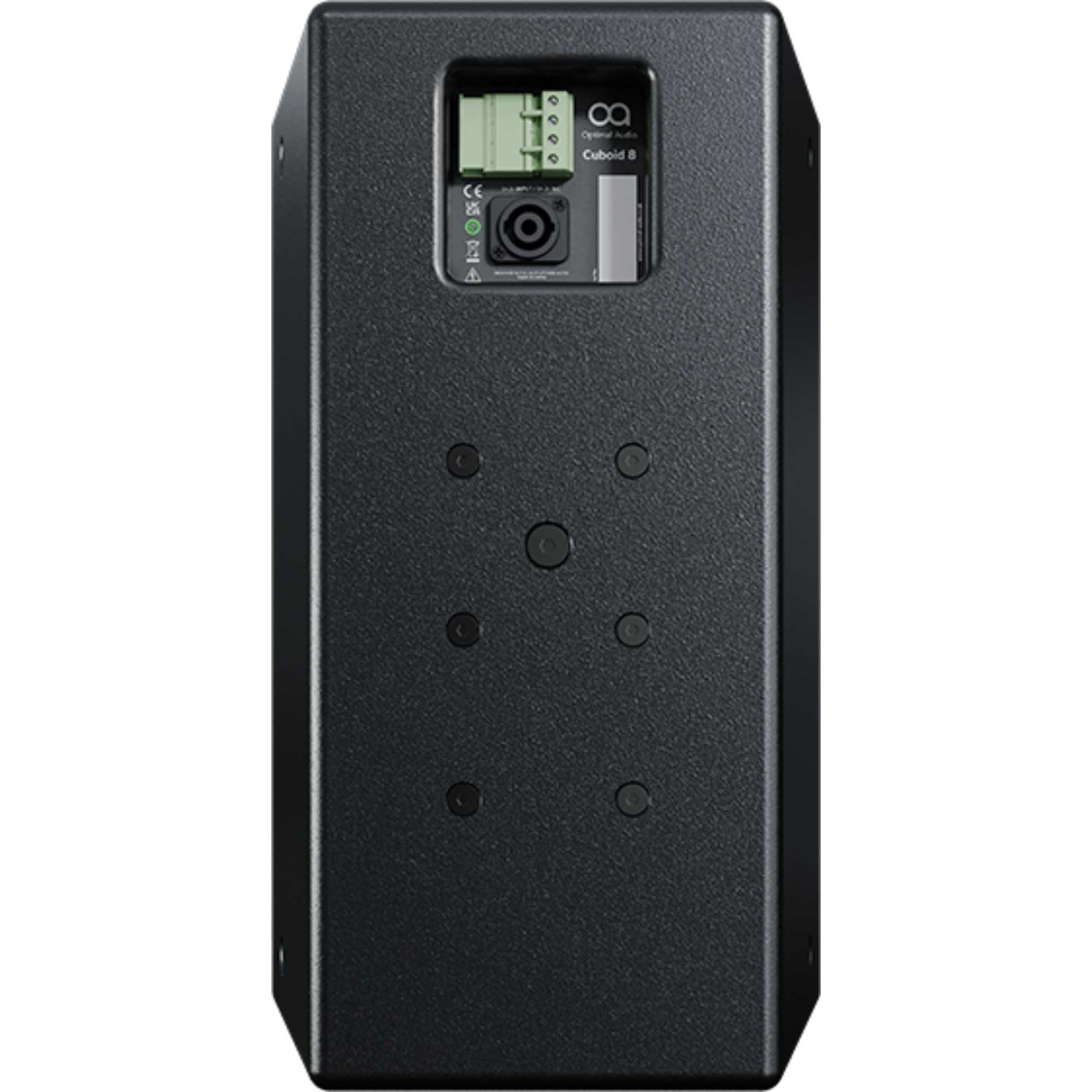 Cuboid 8 Two-Way Full Range Passive 8" Loudspeaker - Black