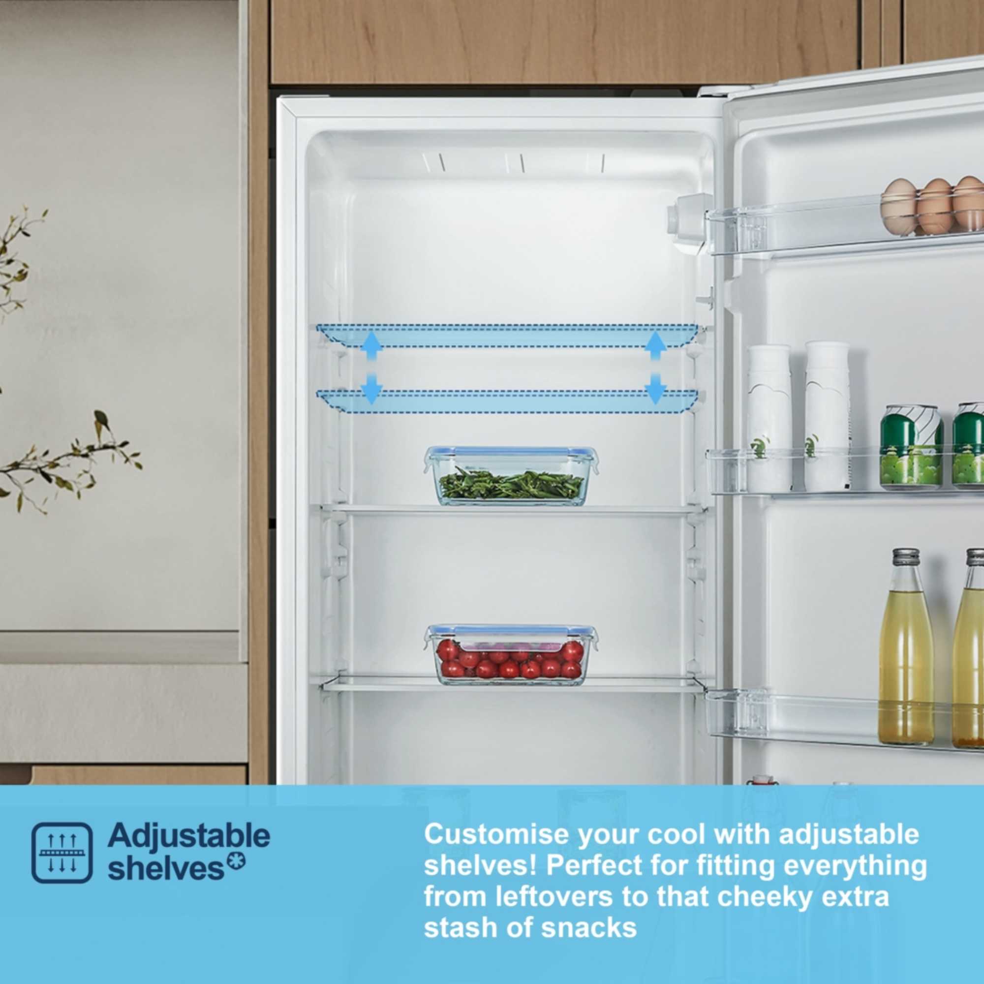 MTL55242E 242l Tall Larder Fridge - White