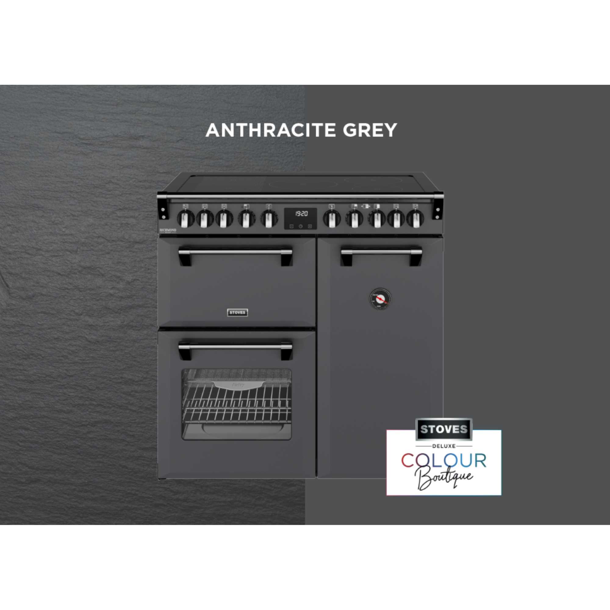 Richmond Deluxe 90Ei RTY Range Cooker - Anthracite