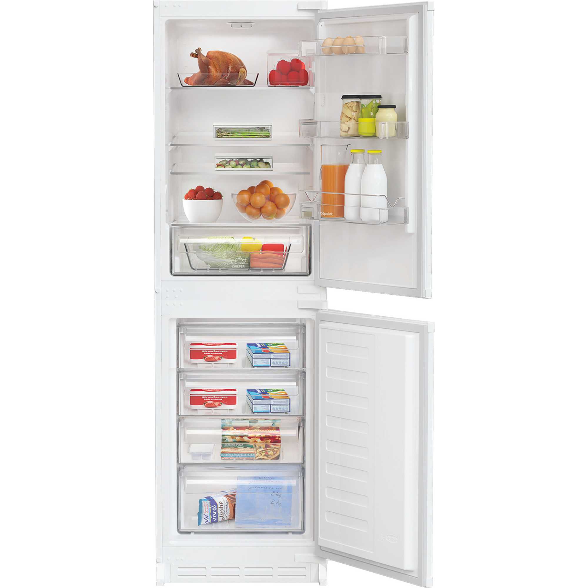 HPKH 1262B4 UK 254l No Frost Integrated Fridge Freezer