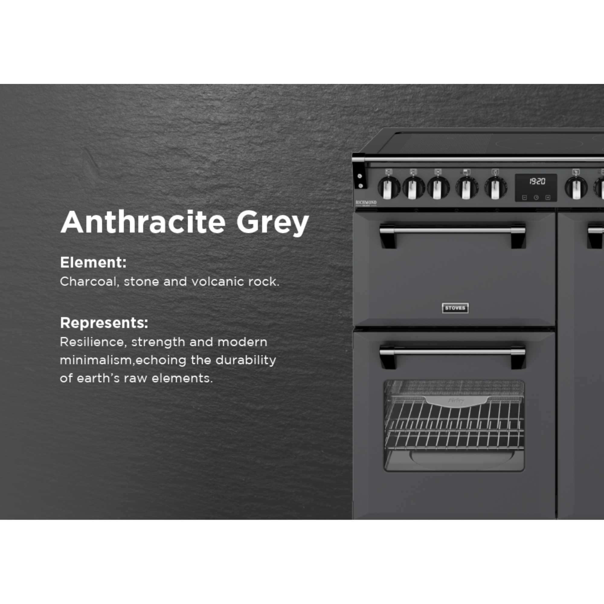 Richmond Deluxe 90Ei RTY Range Cooker - Anthracite