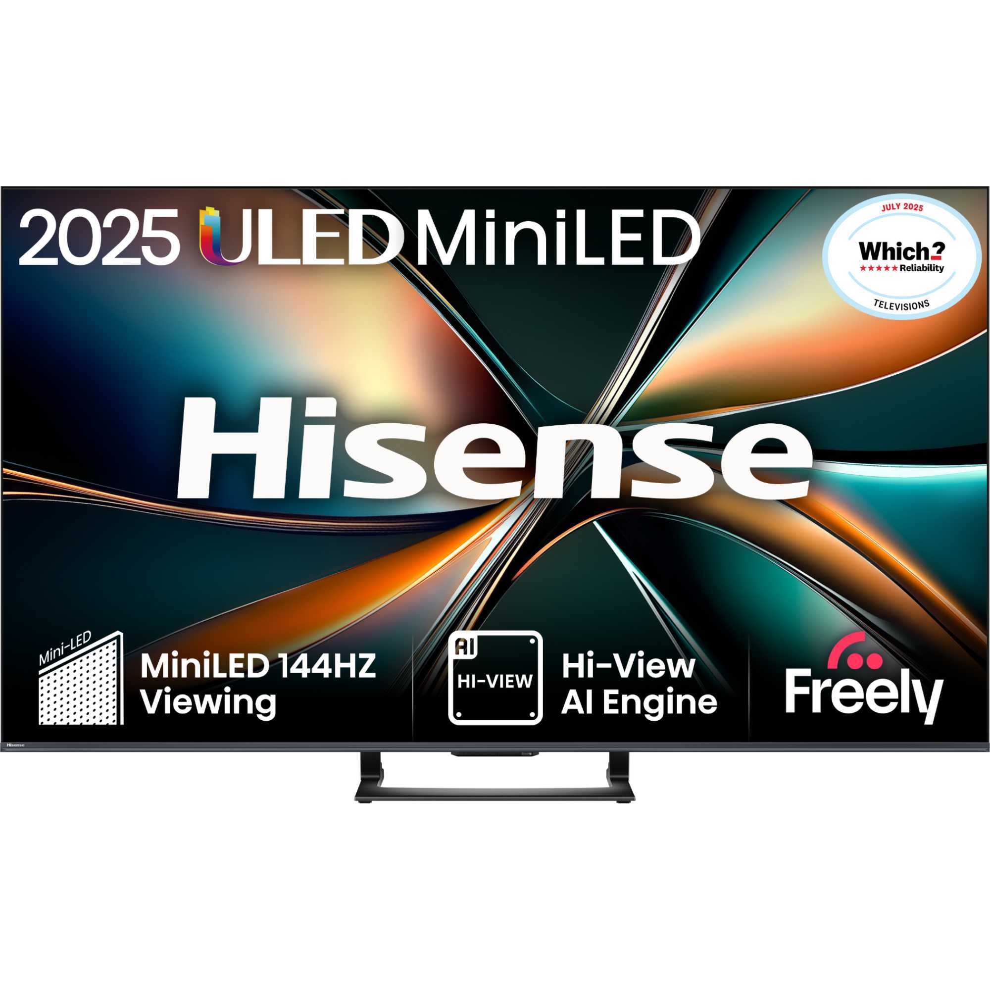 U7QTUK 55" 4K Ultra HD MiniLED 144Hz Freely Smart TV - 55U7QTUK