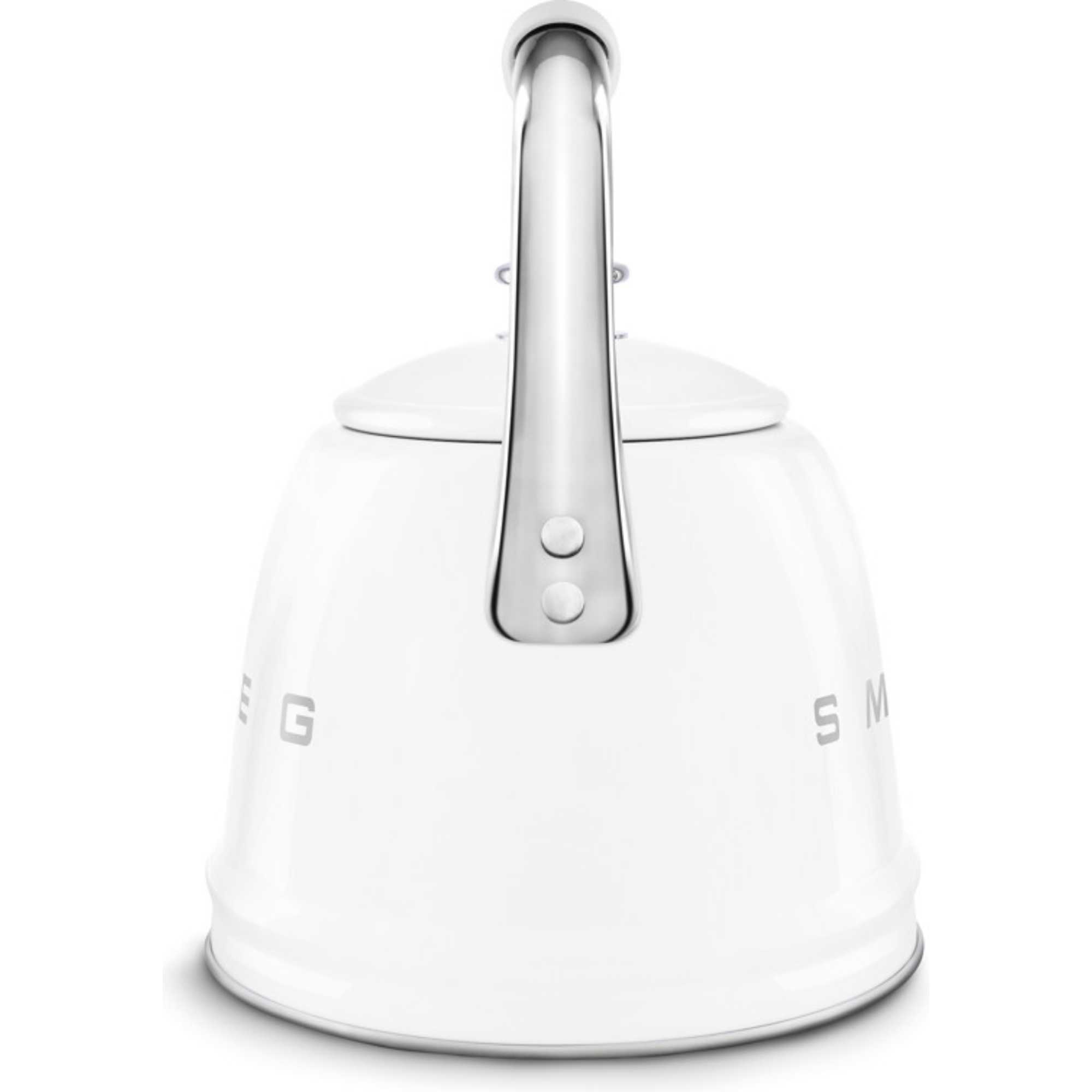 WKF01WH 2.3L 50s Style Whistling Kettle - White
