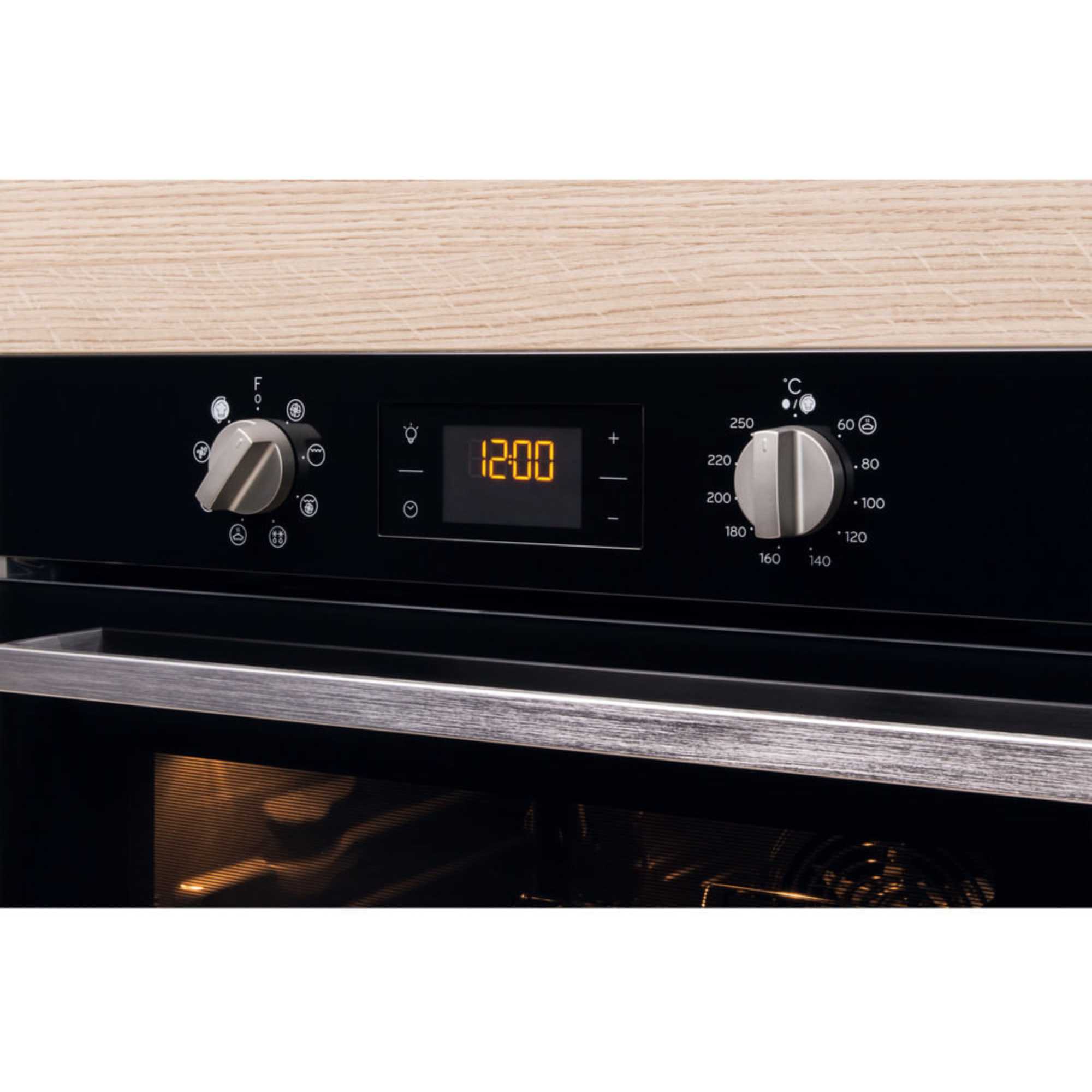 IFW 6340 BL UK Aria 66l Built-In Electric Oven - Black