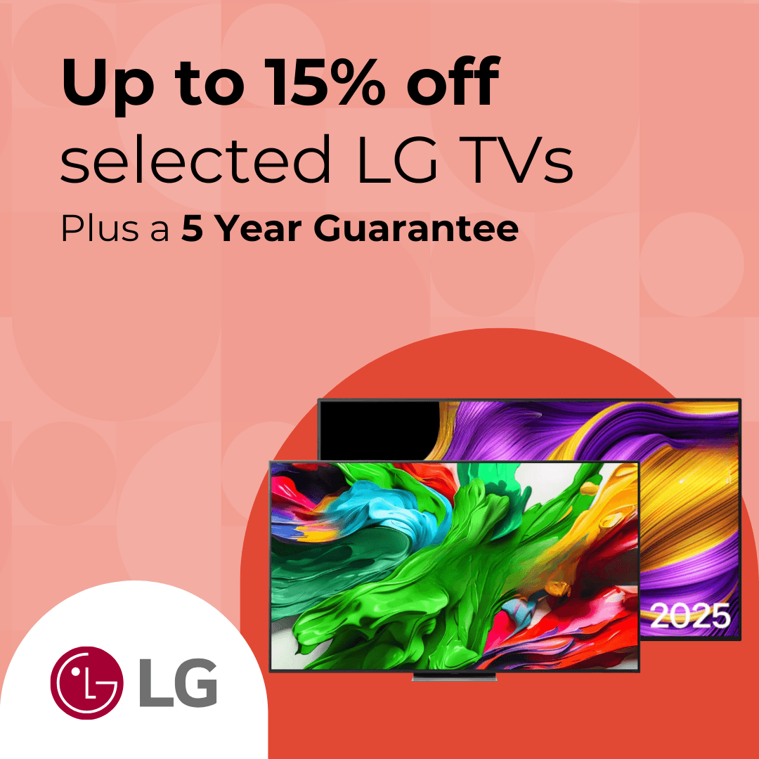 Save up to 15% on selected LG TVs