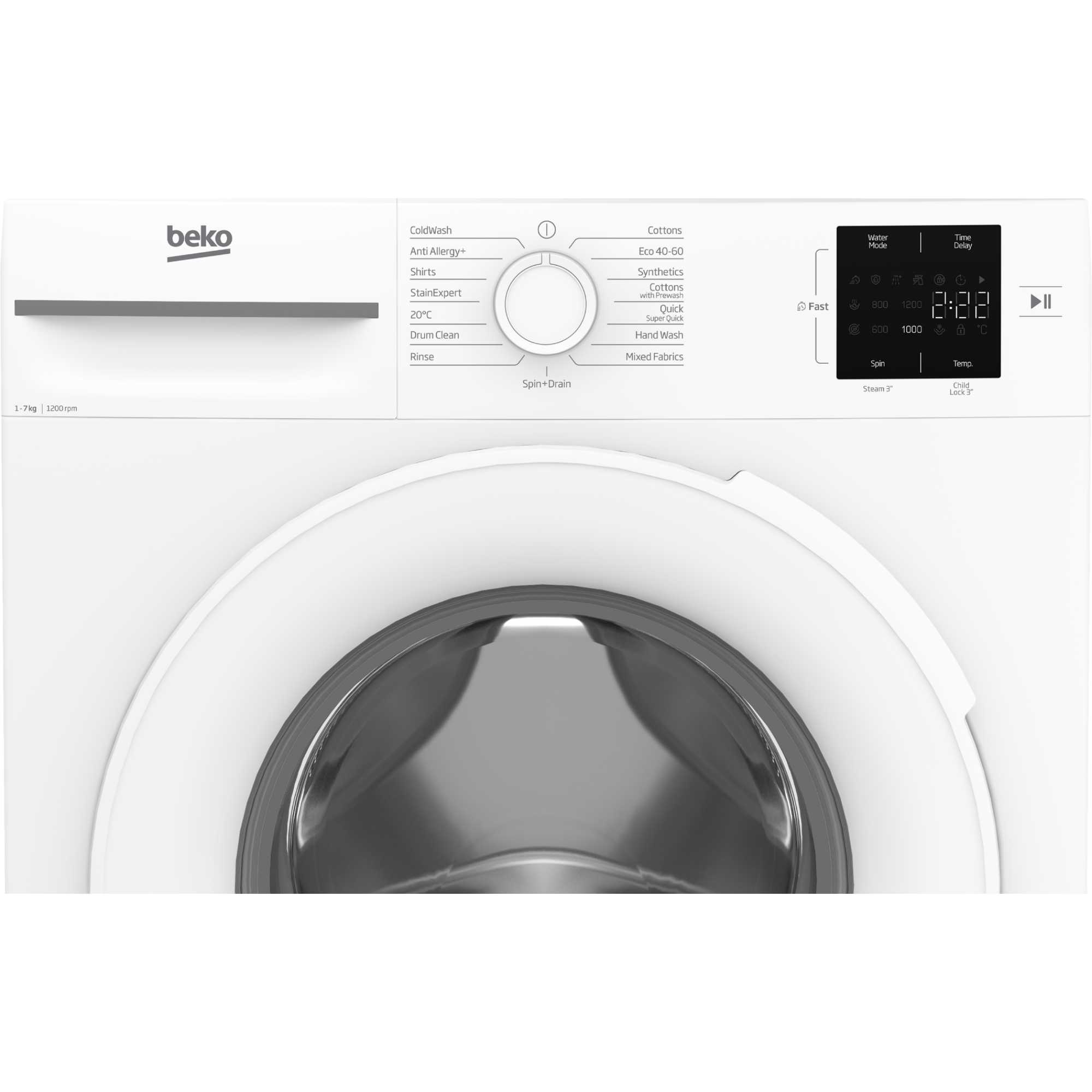 7kg 1200rpm RecycledTub Washing Machine - BM1WU3721W