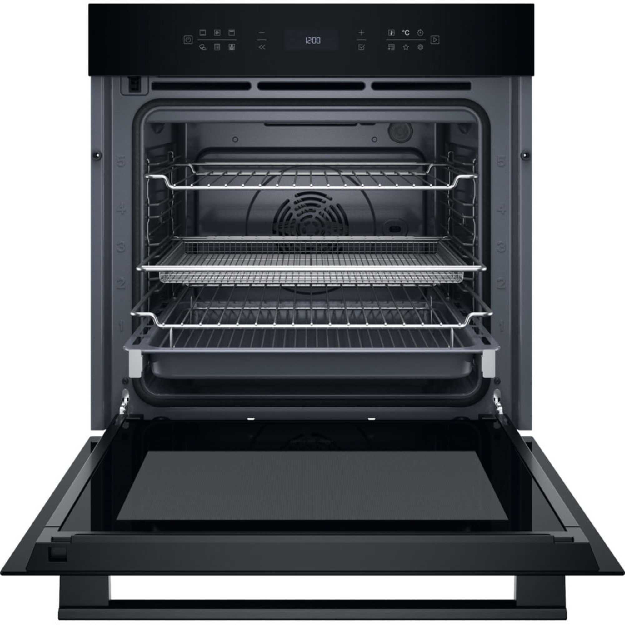 HOI68PT1SBUK Class 6 Electric Single Fan Oven with Air Fry - Black