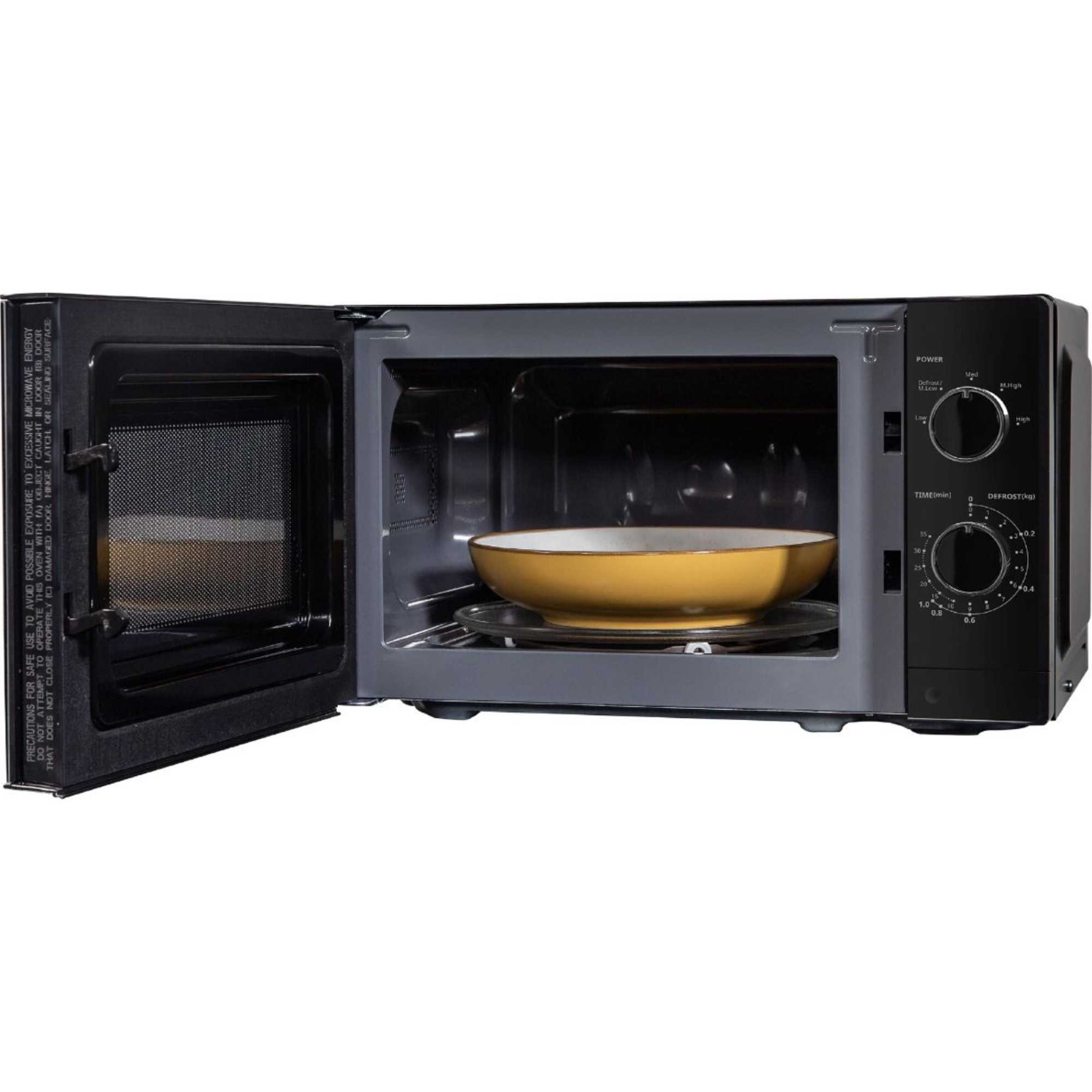 RHM2027B 20l 800W Manual Microwave - Black