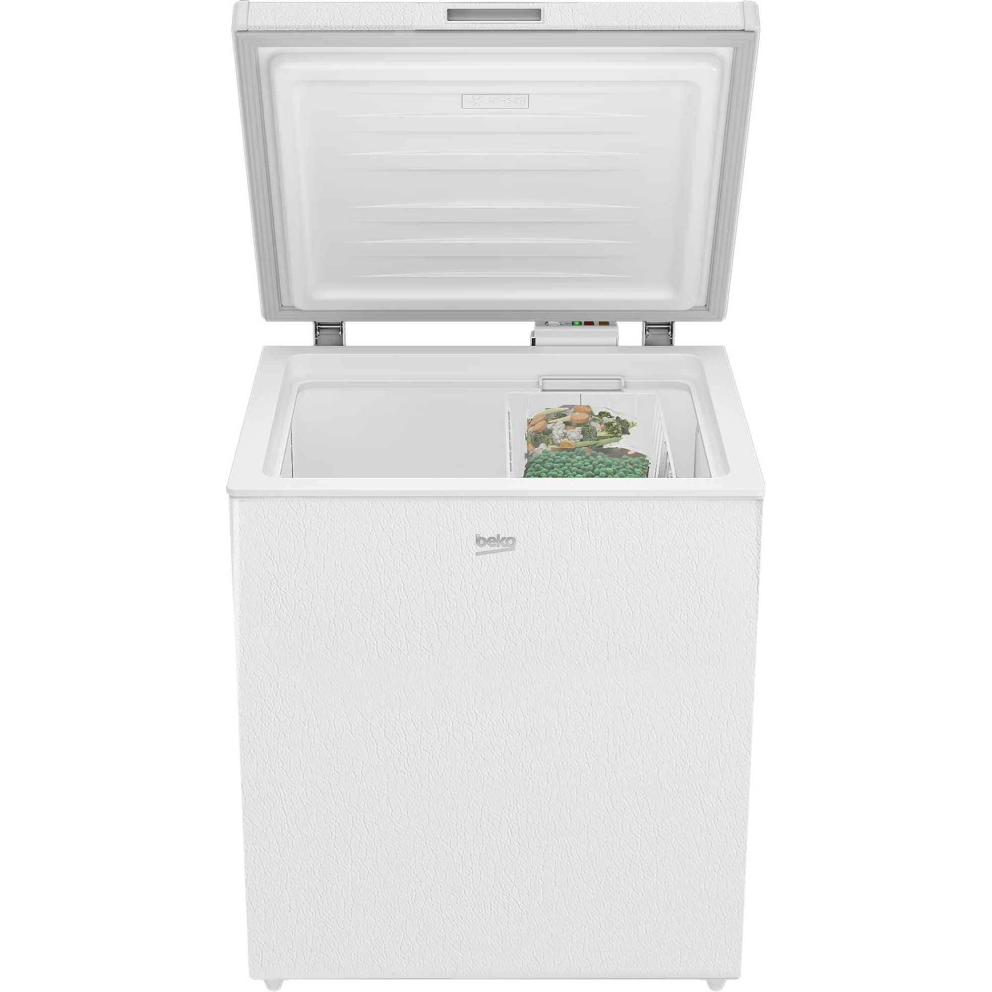 CF47591W 205L Freestanding Chest Freezer with Freezer Guard - White