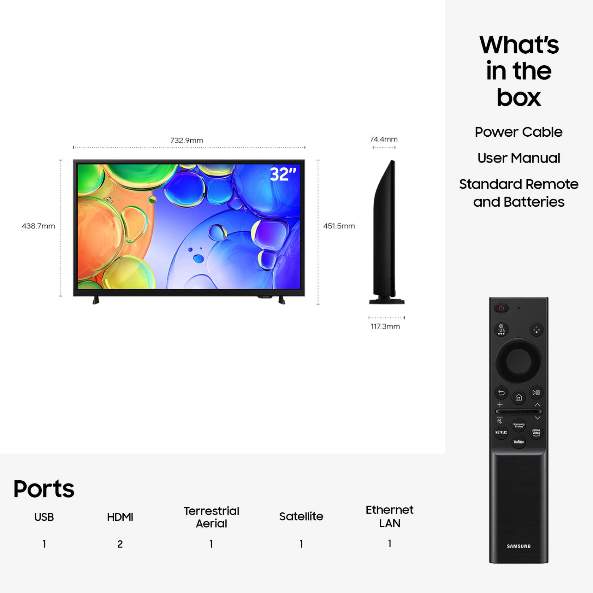Q5F 32" Full HD QLED Smart TV - QE32Q5F