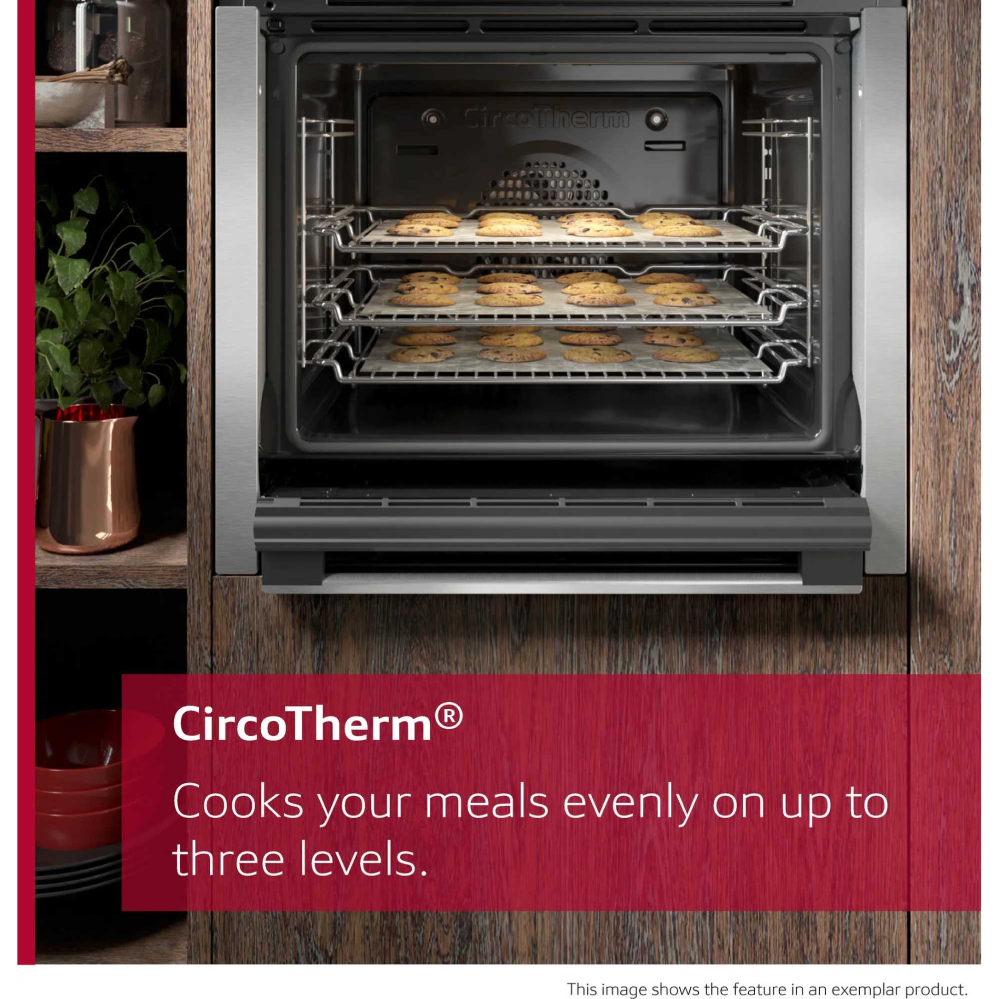 U1ACE2AN3B N 50 CircoTherm Built-In Double Oven - Stainless Steel