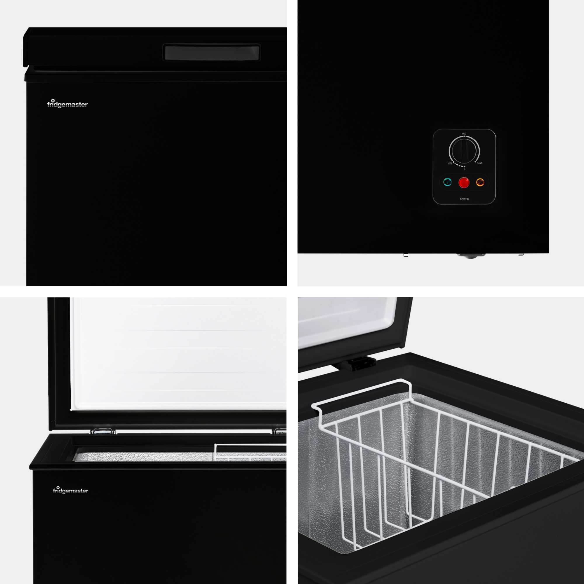 MCF96EB Chest Freezer with Winter Guard Technology