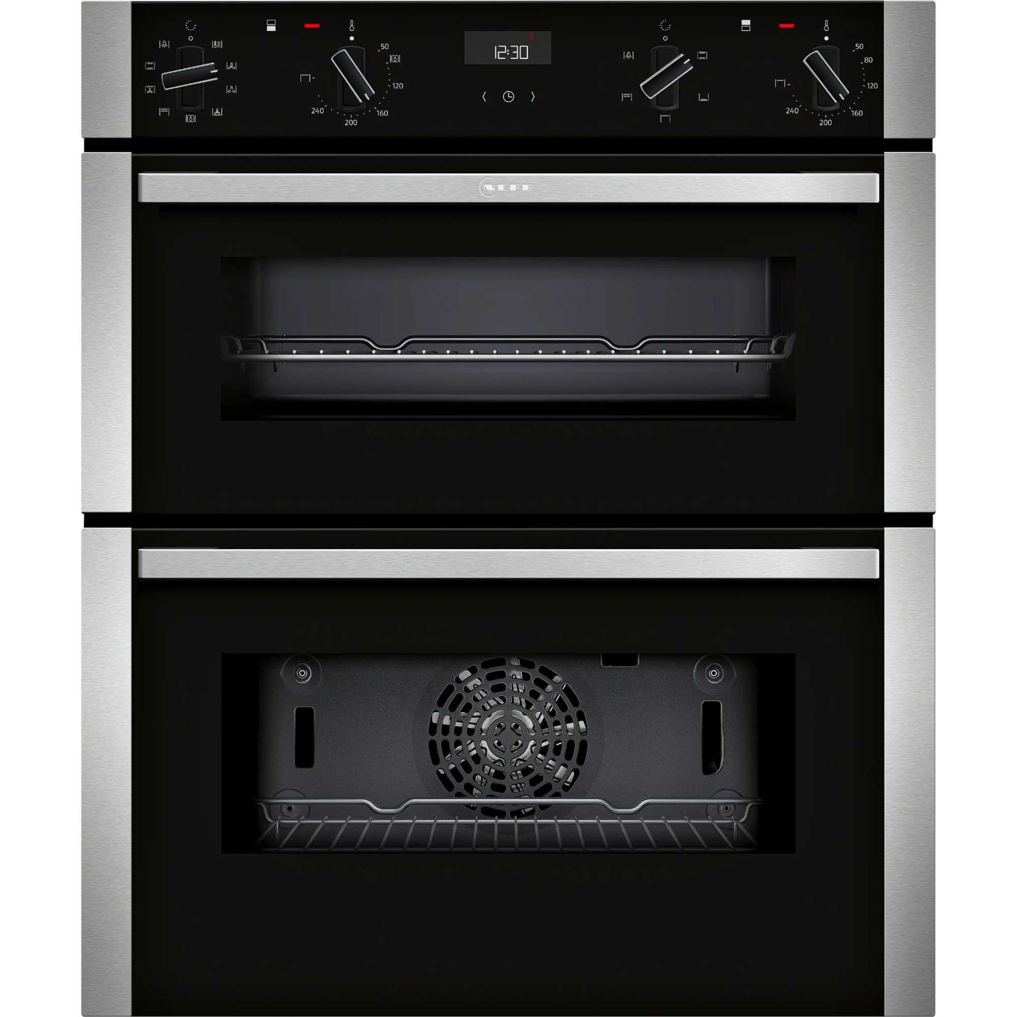 N 50 J1ACE2HN0B Built-In Double Oven - Stainless Steel