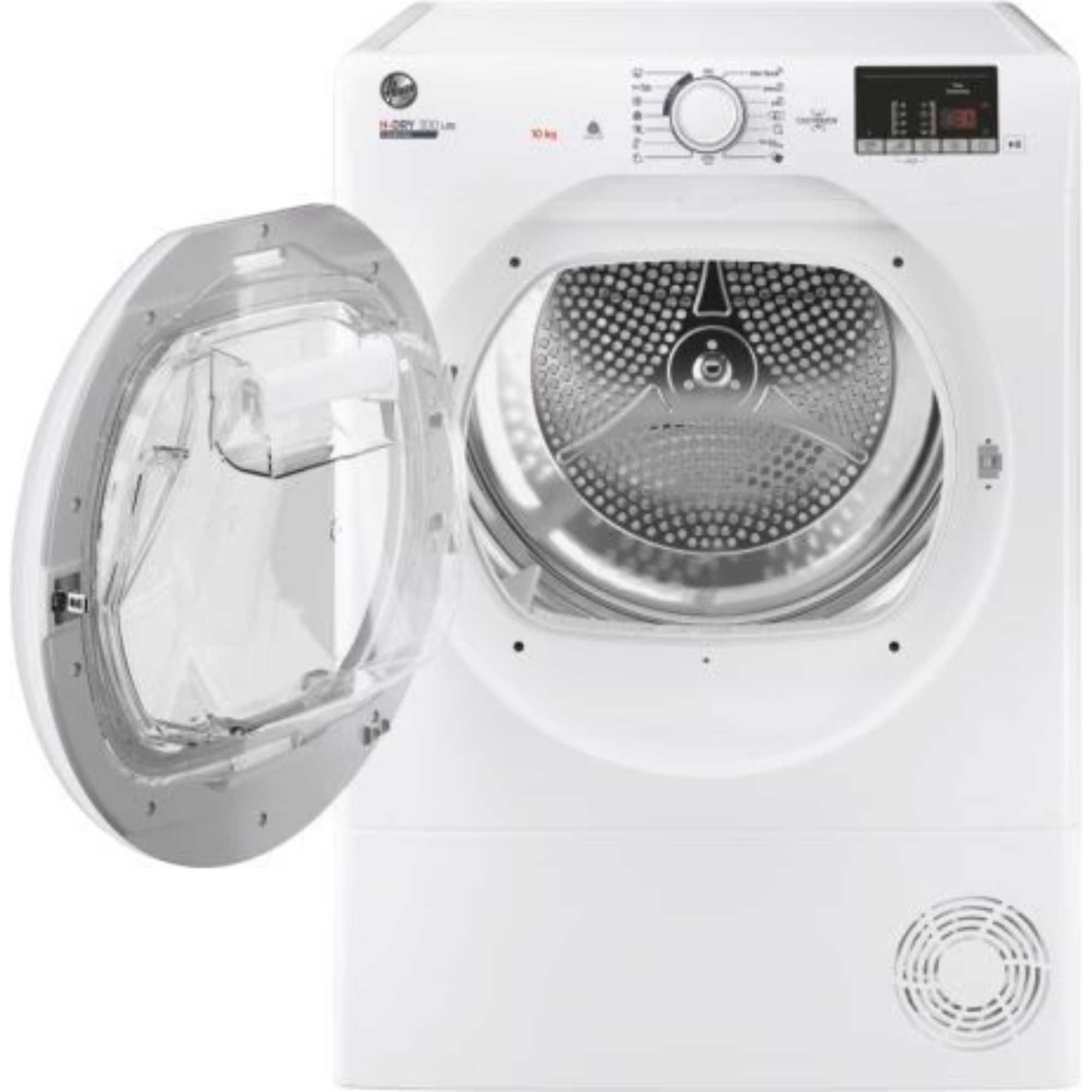 HLE C10DE-80 H-DRY 100 10kg Condenser Smart Tumble Dryer - White