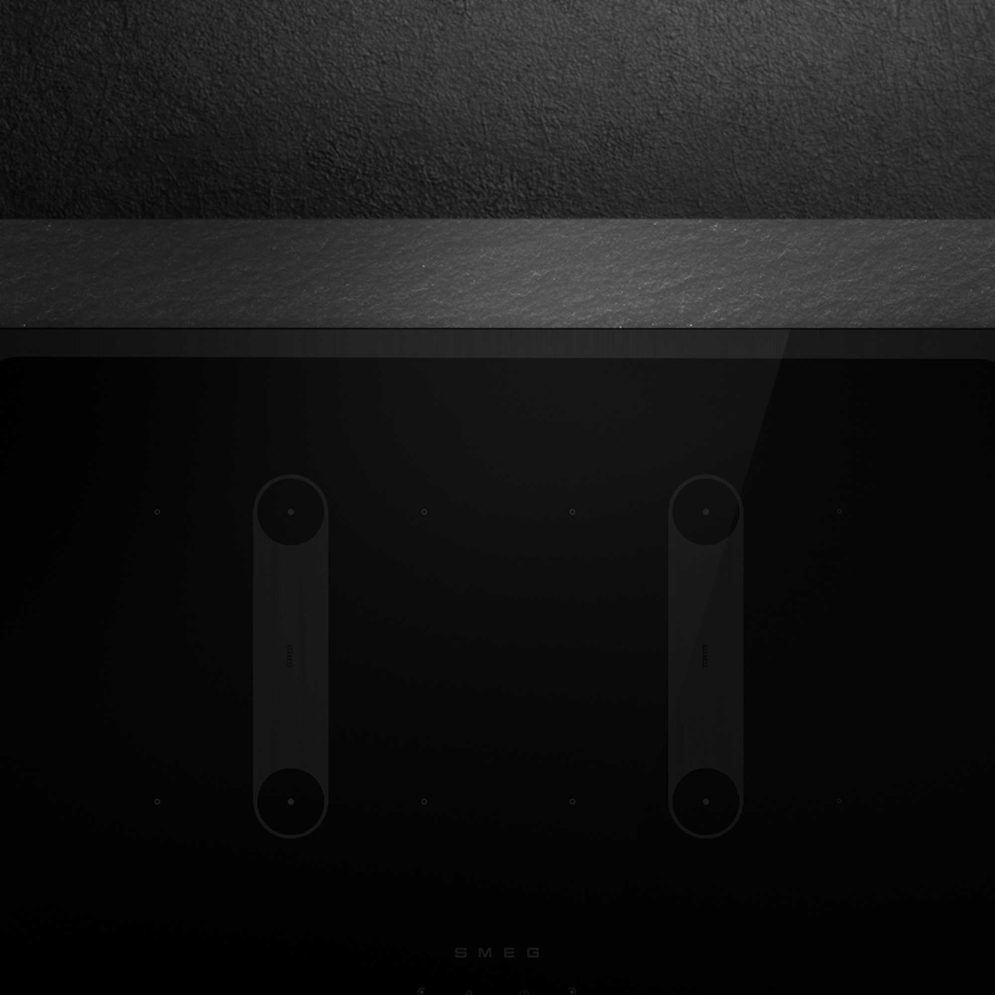 SI2B22741D 75cm Built-In 4 Zone Induction Hob - Black