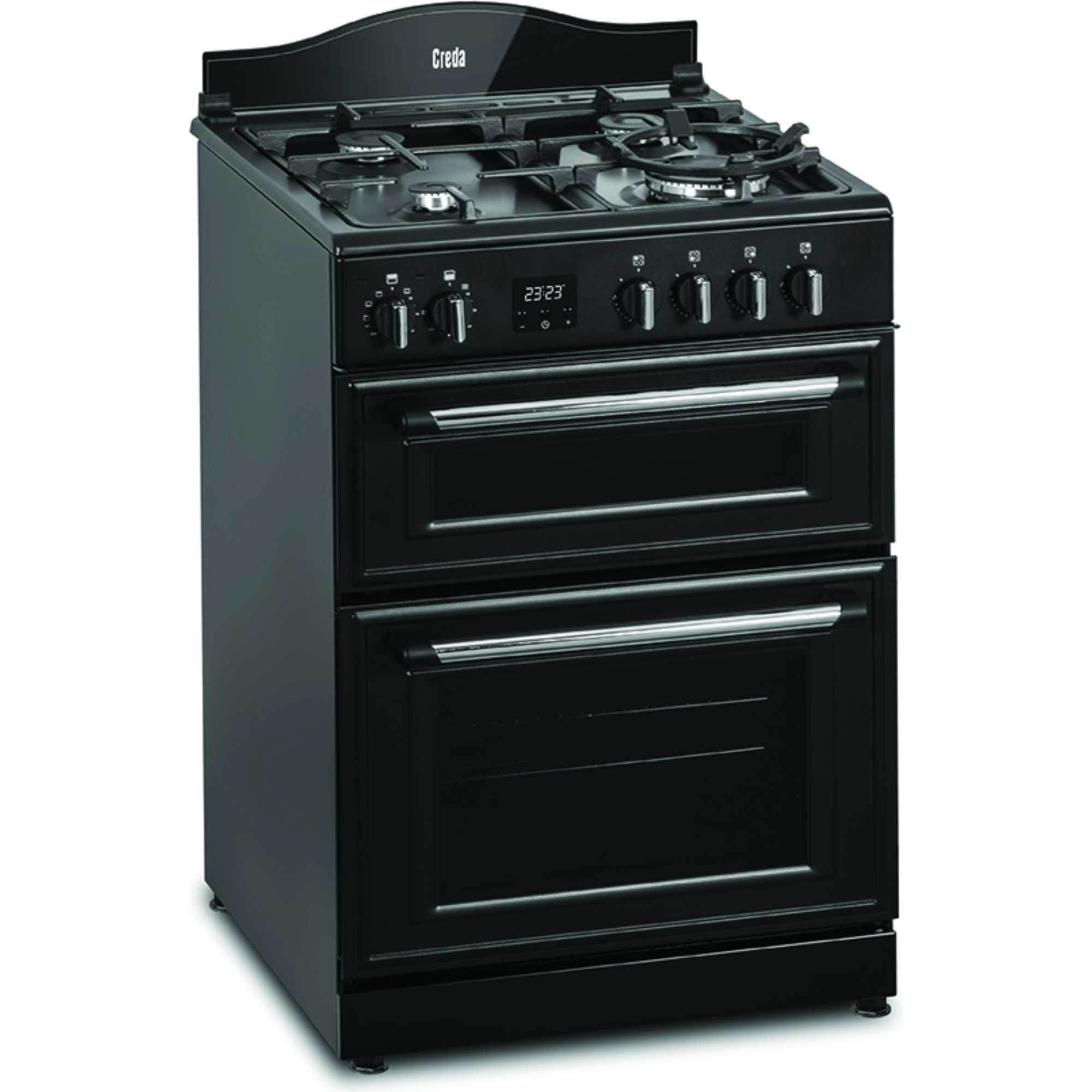 C60DFMRA 600mm Dual Fuel Cooker with Wok Burner - Anthracite