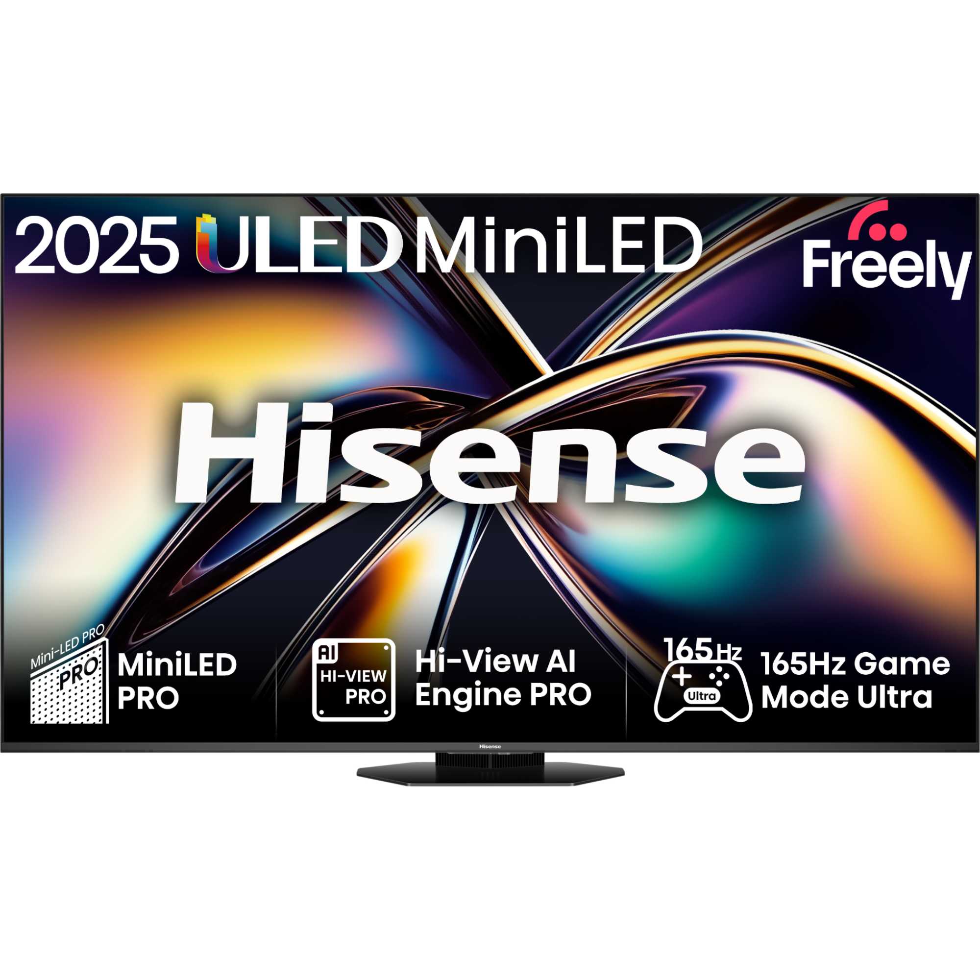 U8QTUK 75" 165Hz MiniLED Smart AI TV with Freely - 75U8QTUK