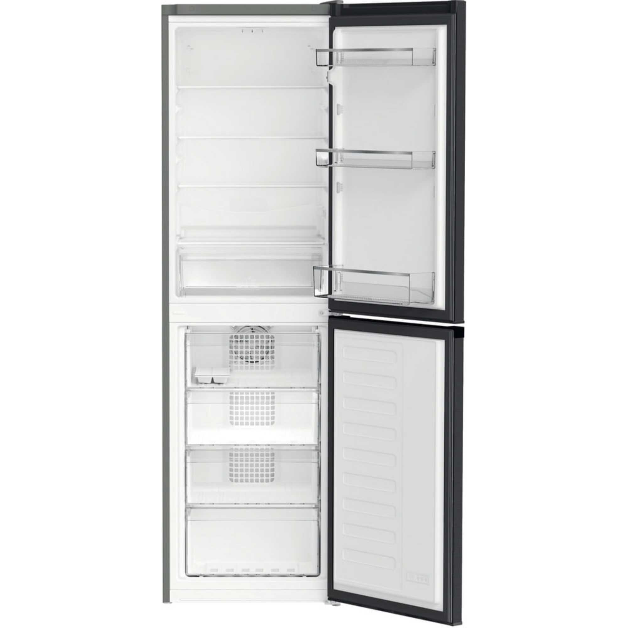 HPKH 1261 XBR4UK 270l 50/50 No Frost Fridge Freezer - Dark Grey