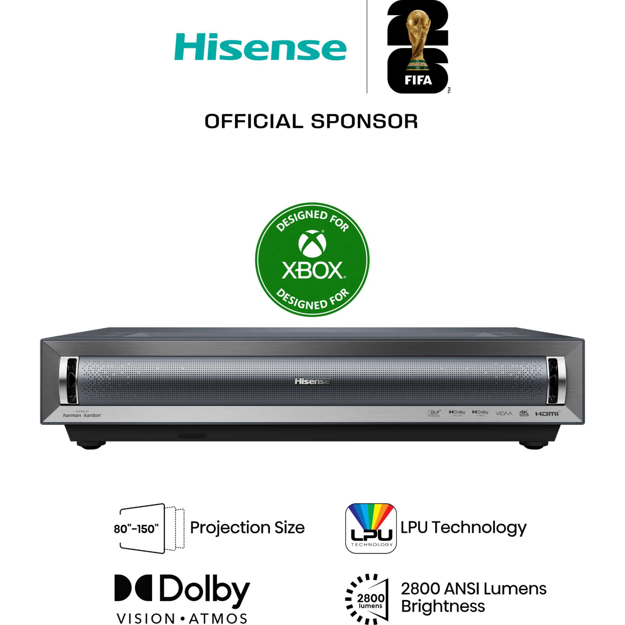 PX3TUK 4K Smart Laser Cinema Trichroma Laser Projector