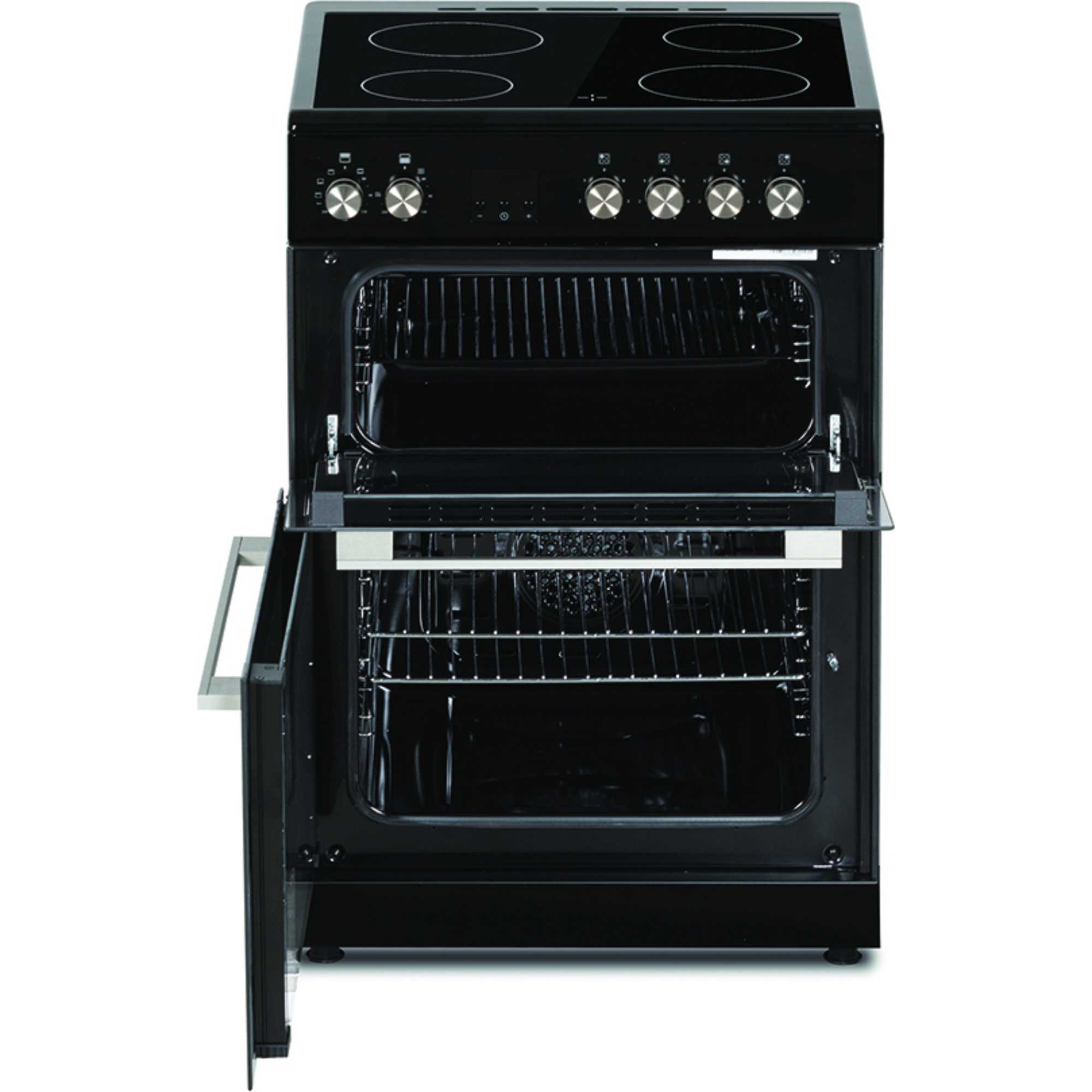 C60CDOX 60cm Double Oven Ceramic Cooker - Stainless Steel