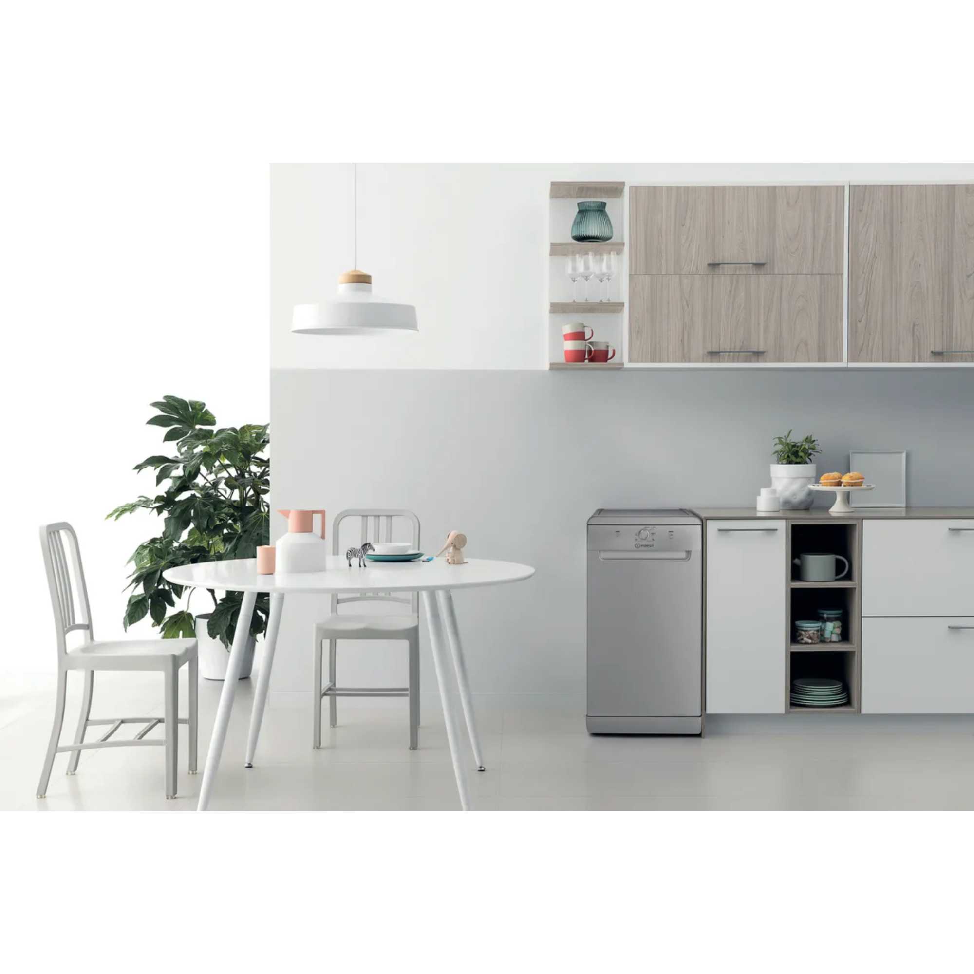 IN2FE10CS90SUK Slimline 10 Place Settings Dishwasher - Silver