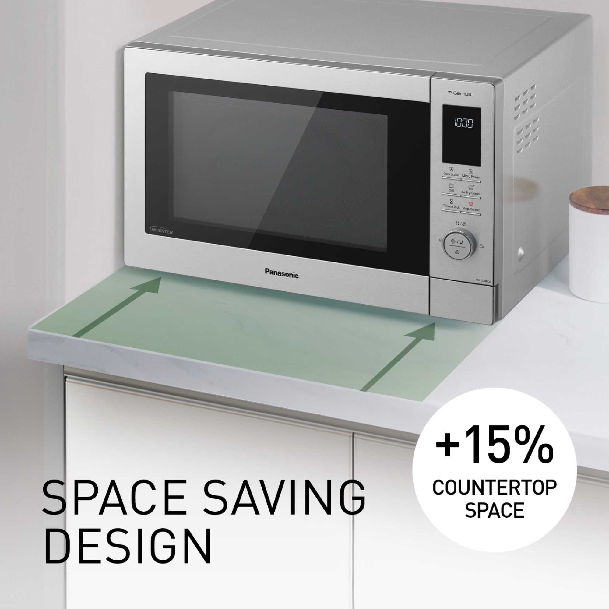 NN-CD88QSBPQ 34l 4-in-1 Air Fry Combi Microwave Oven
