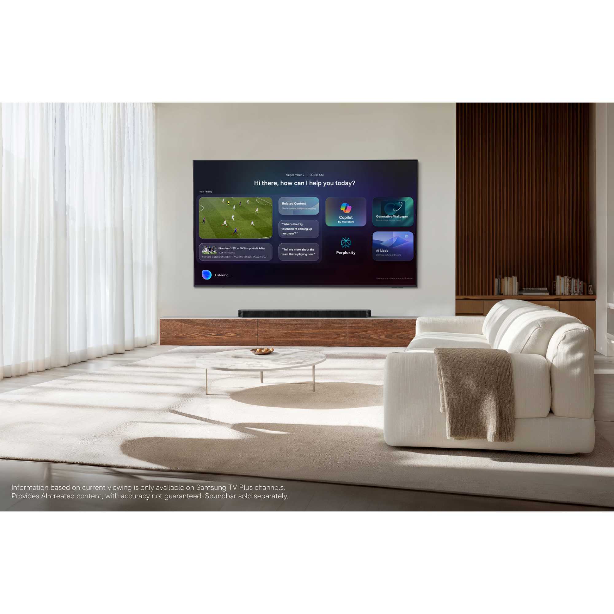 M70H 43" 4K Ultra HD Mini LED HDR Vision AI Smart TV - UE43M70H