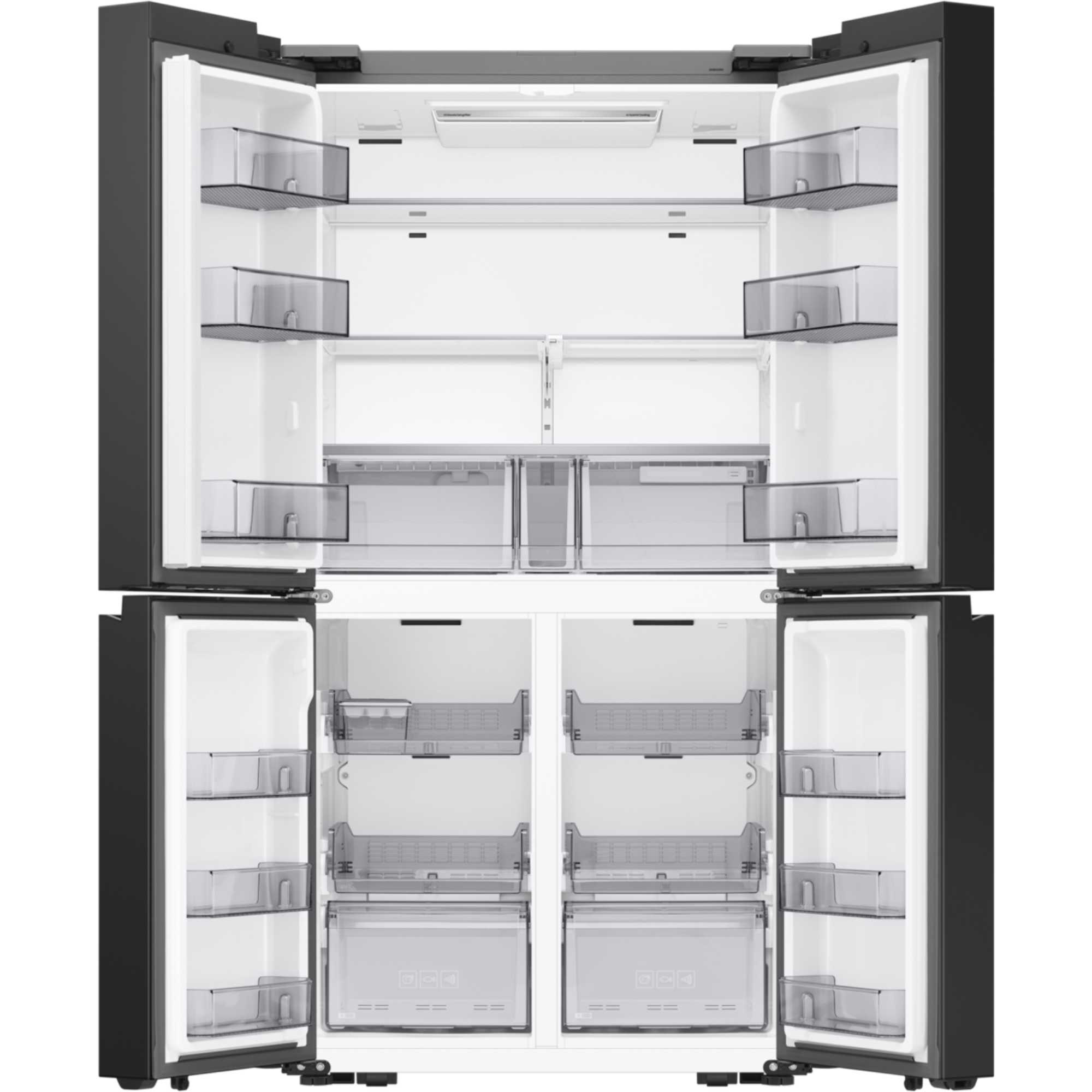 RM70F67RDREU Bespoke AI Series 8 American Style Fridge Freezer - Stainless Steel