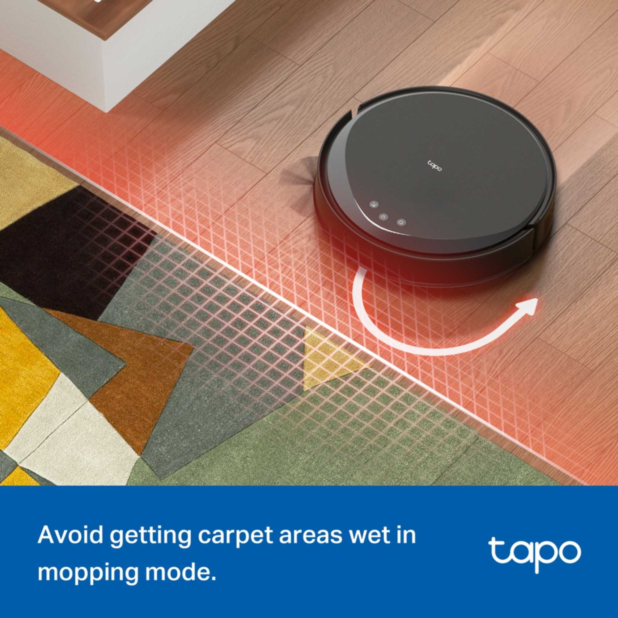 Tapo RV20MAXPLUS 5300Pa Hyper Suction Robot Vacuum