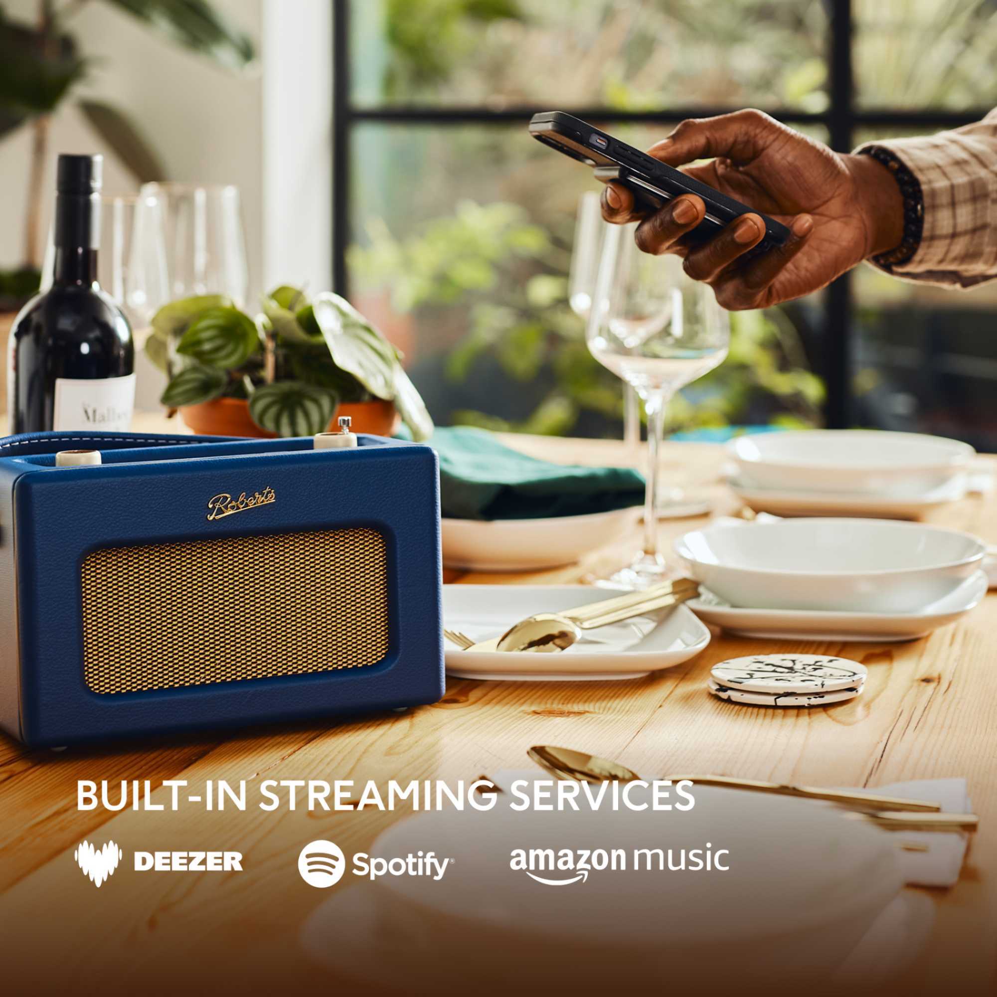 Revival iStream 3L DAB/FM Radio with Bluetooth - Midnight Blue