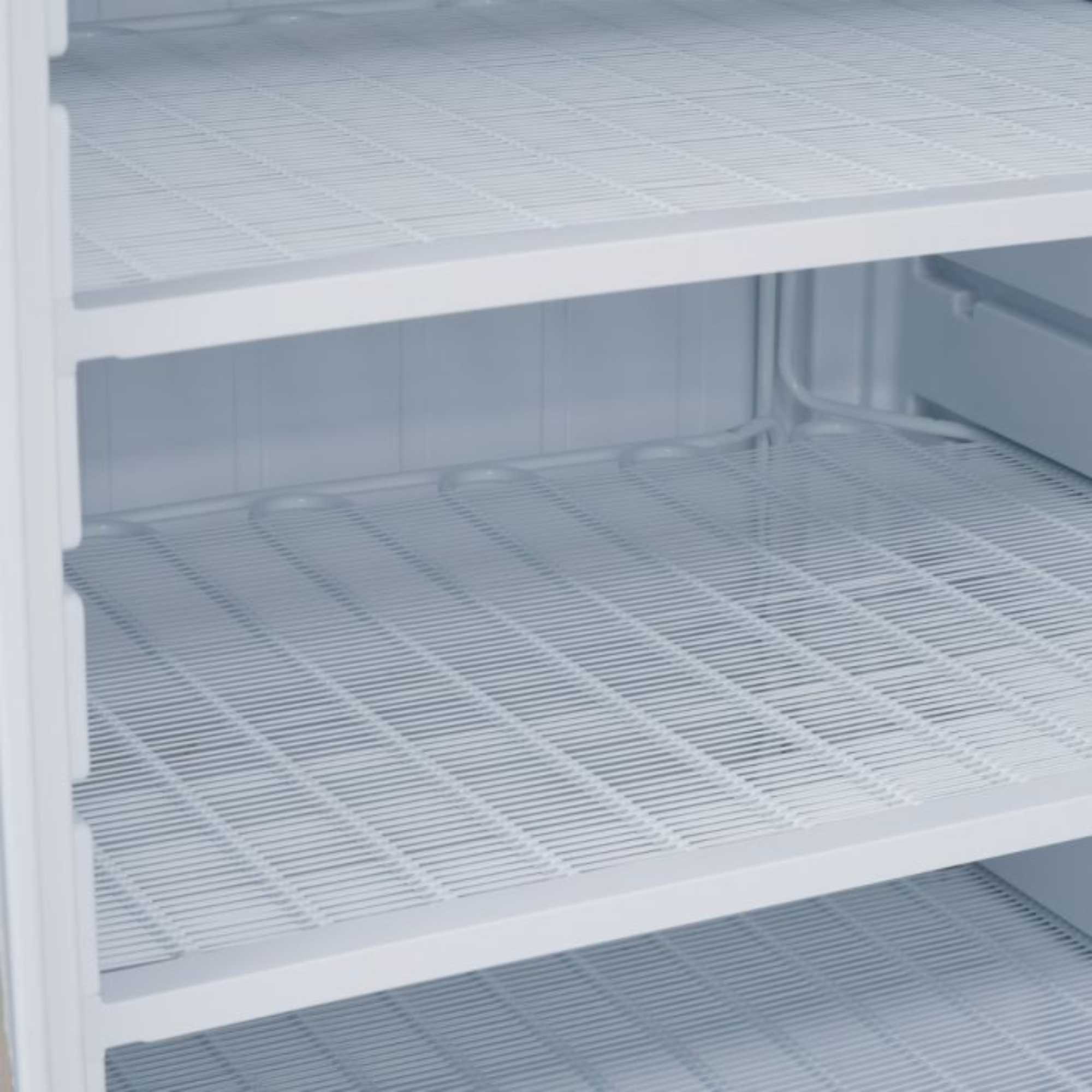 LS40 Upright Single Hinged Door 234L Freezer - Stainless Steel