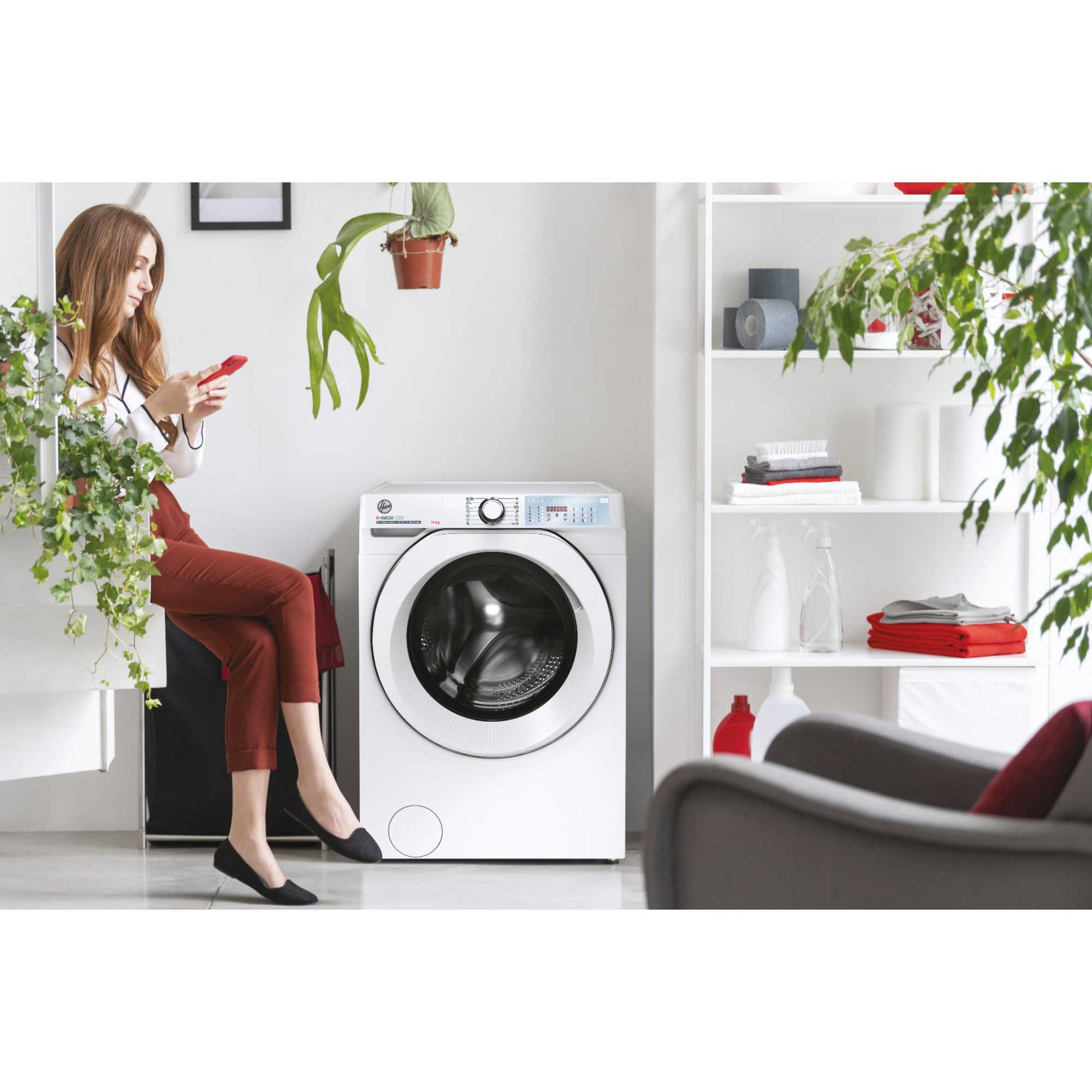 H-Wash 500 14kg 1400rpm Washing Machine - HWB 414AMC/1-80