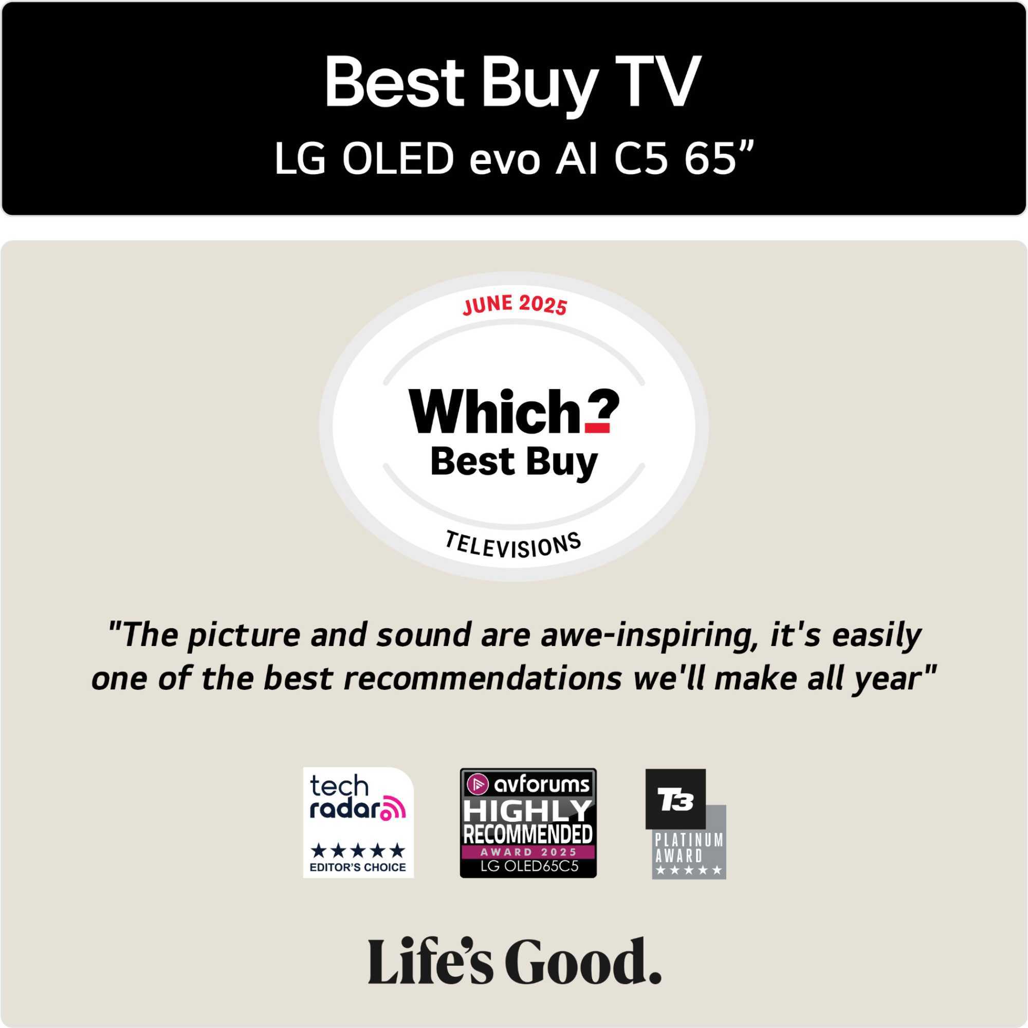 C54LA 65" 4K HDR Smart webOS TV with AI Concierge - OLED65C54LA