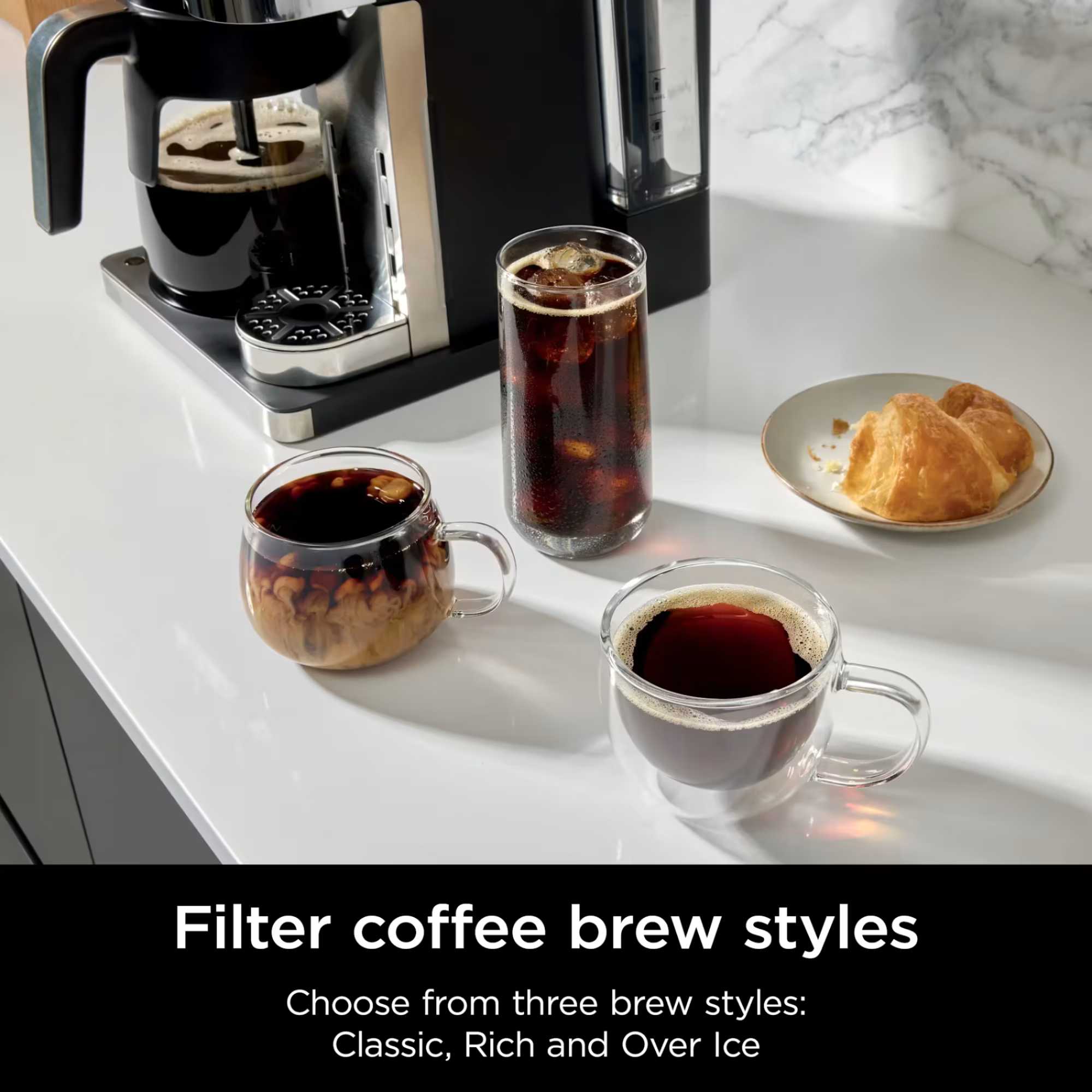 CFN802UK Prestige DualBrew System Coffee Machine - Black