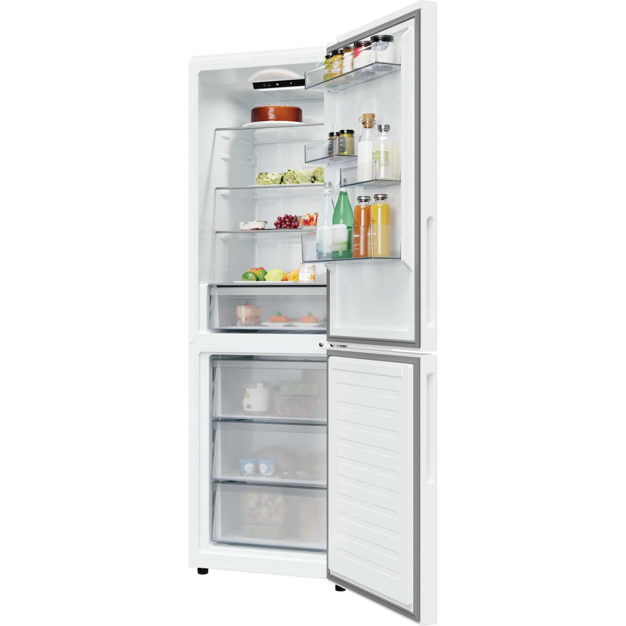 HONCQ2T618EWKR H-Combi 300 355l Total No Frost Fridge Freezer - White