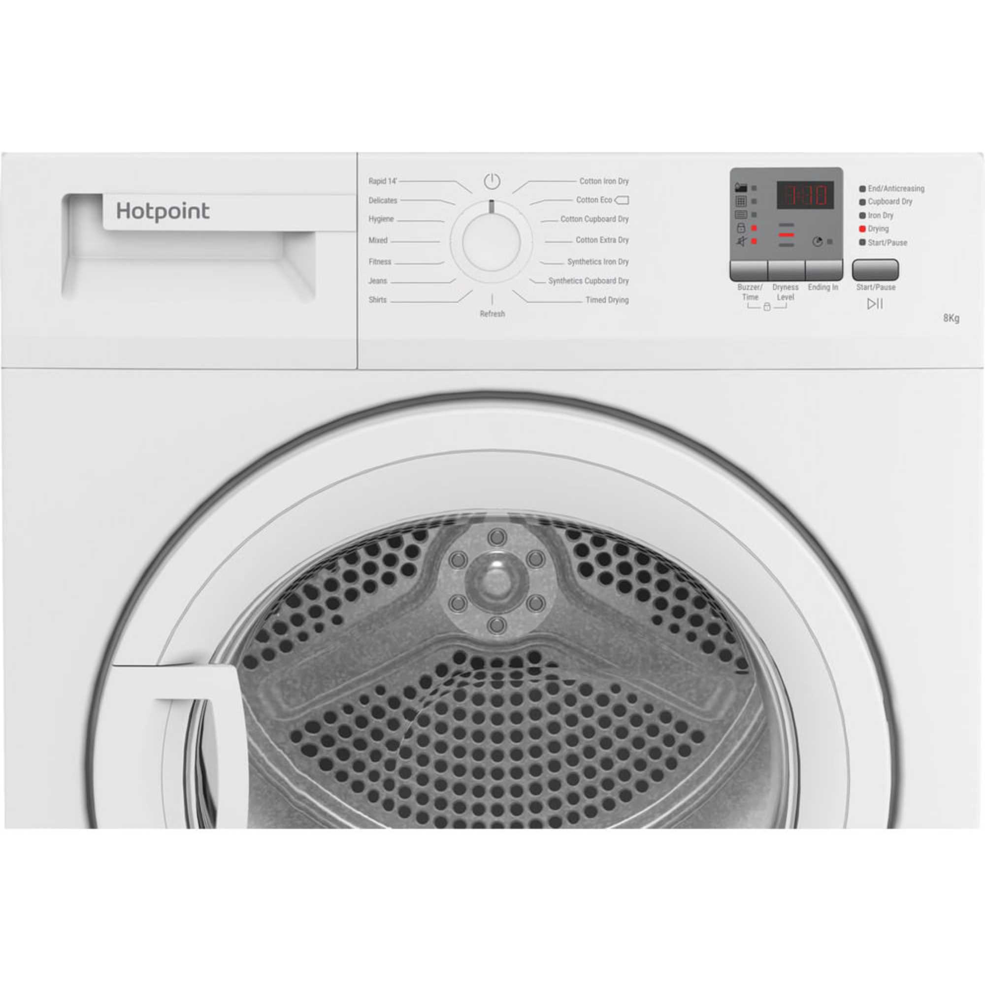 CHDC82WWGDUK 8kg Condenser Tumble Dryer - White