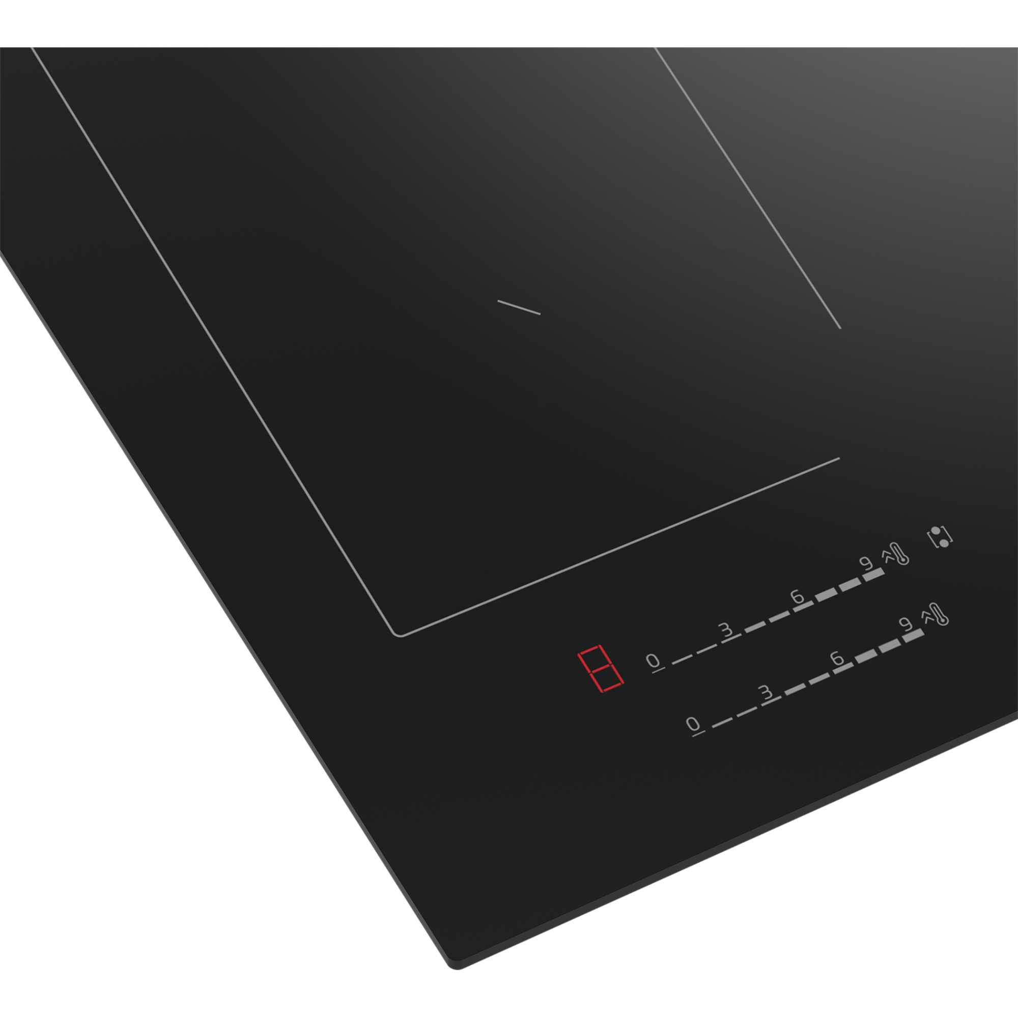 MIN74387NP 60cm 4 Burner Plug & Play Induction Hob - Black