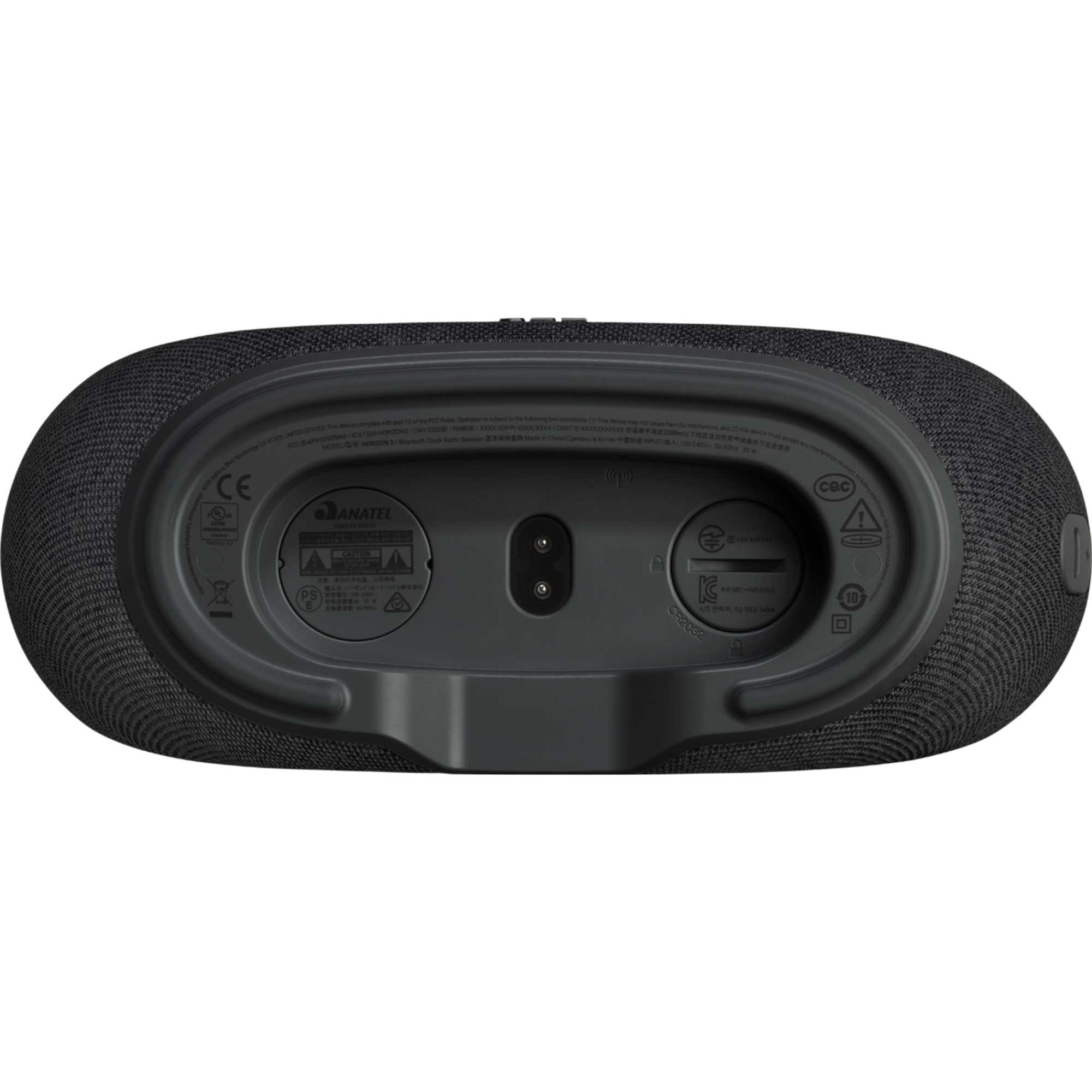 Horizon 3 FM DAB Bluetooth Clock Radio - Black