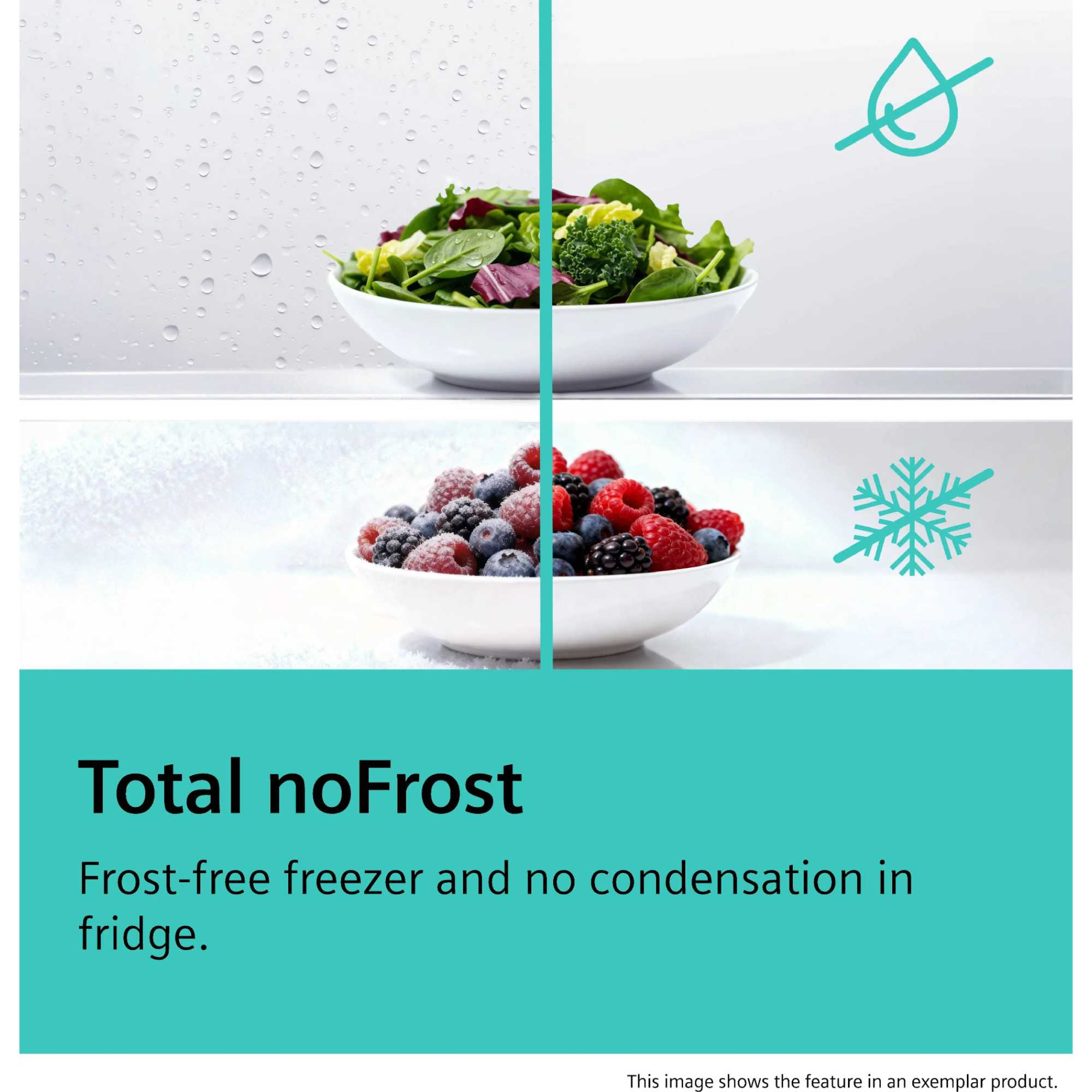 KG39NAIAU 363l Total noFrost Fridge Freezer - Brushed Steel