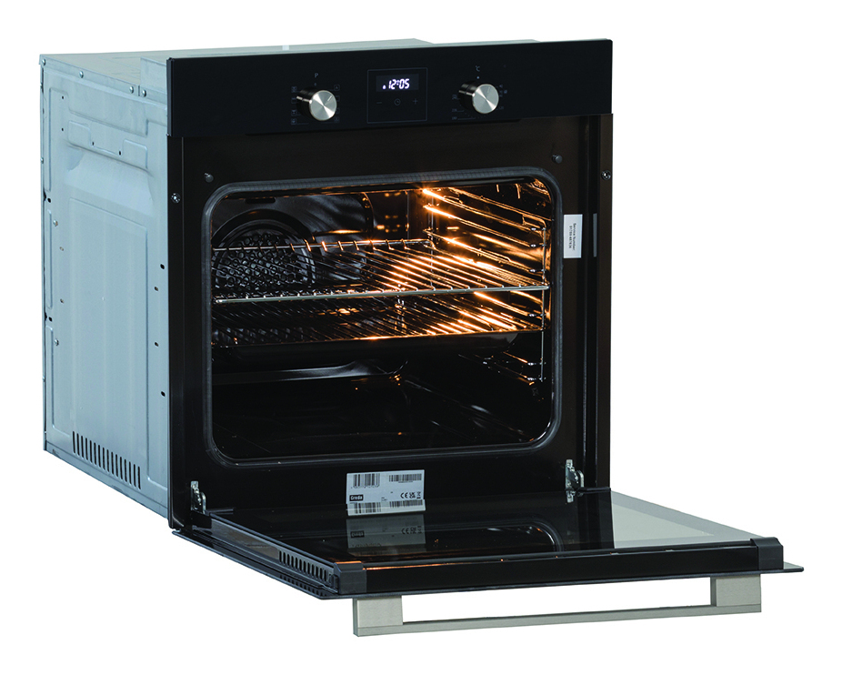 C60BIMFBL 60L Built-in Single Oven - Black