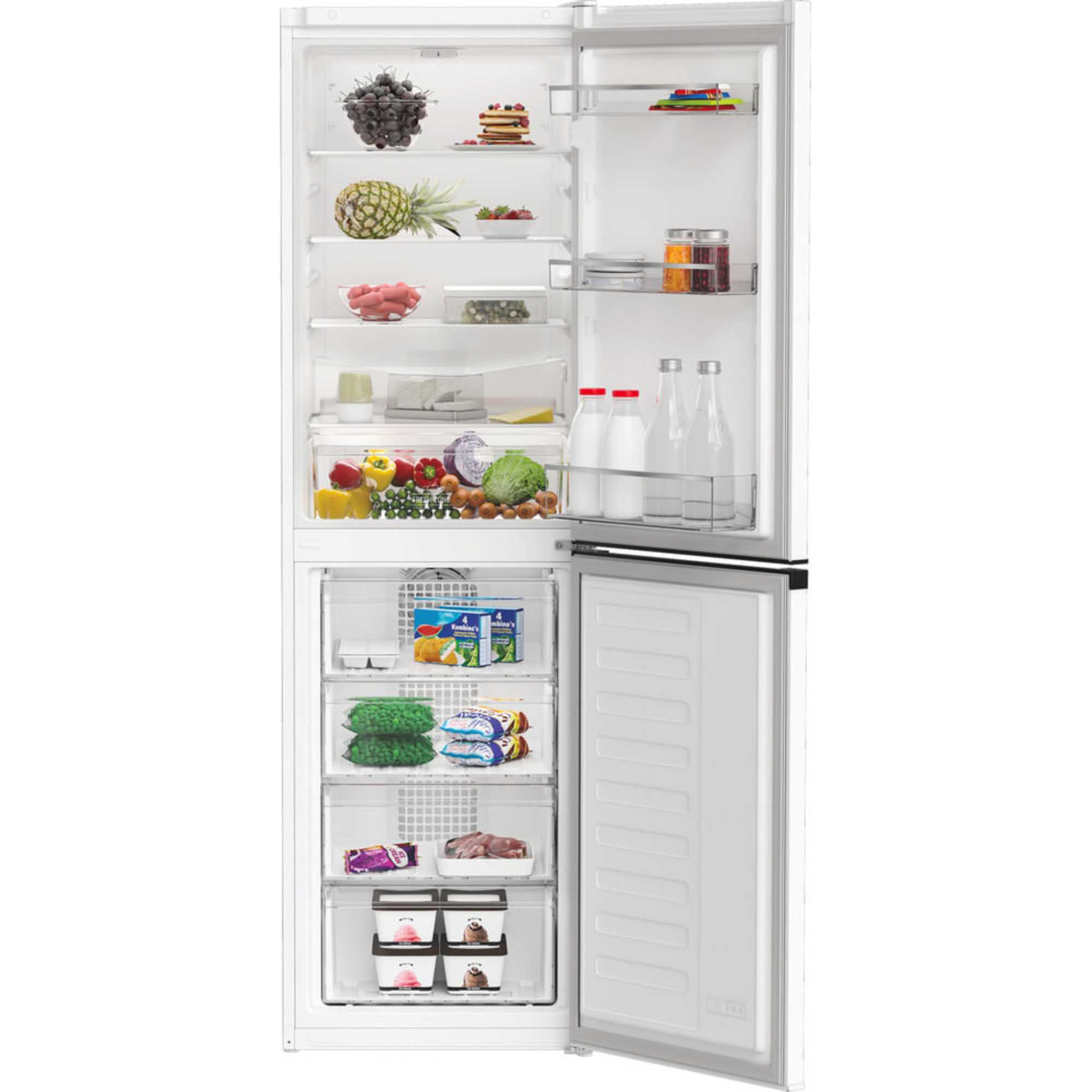 HPKH 1261 W4UK 270l 50/50 No Frost Fridge Freezer - White