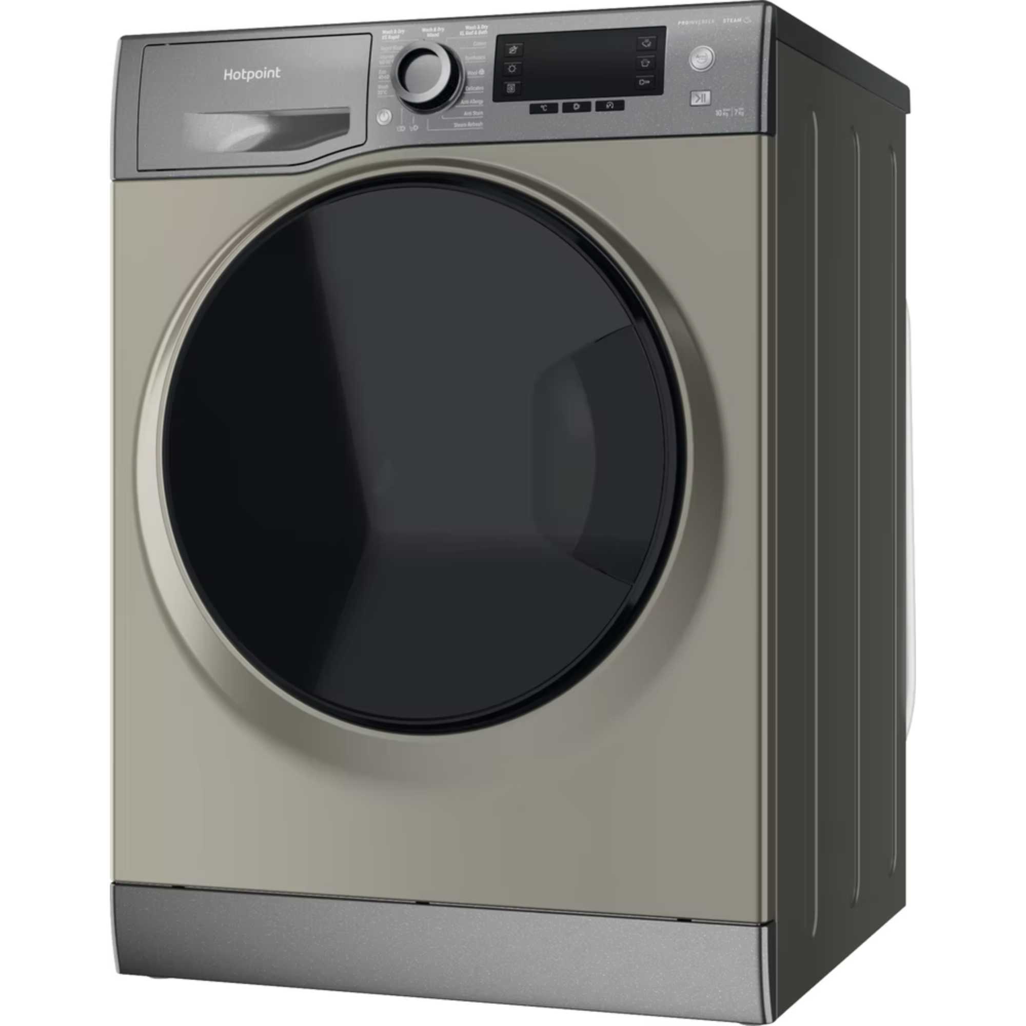 NDD 10748 GDA UK 10kg Wash 7kg Dry 1400rpm Washer Dryer - Graphite