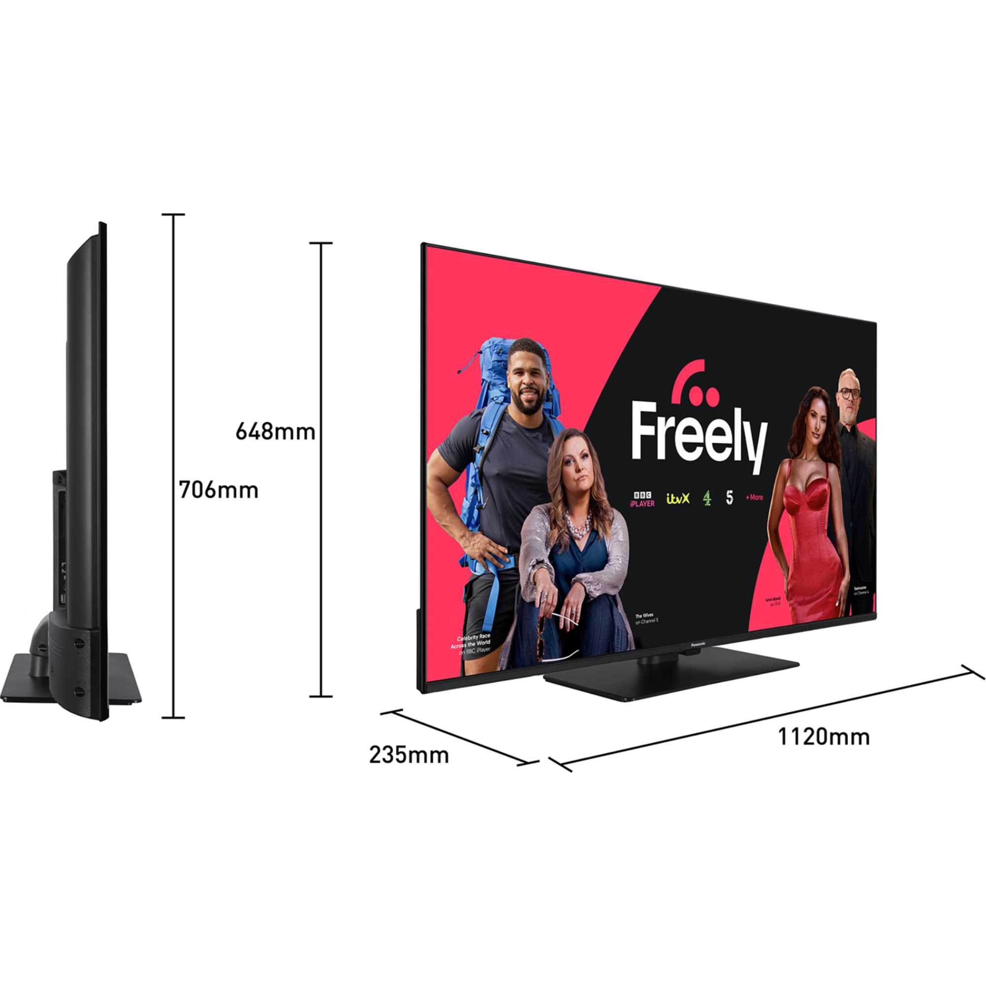 W61AEY 50" 4K Ultra HD LED HDR Smart TV - TB-50W61AEY