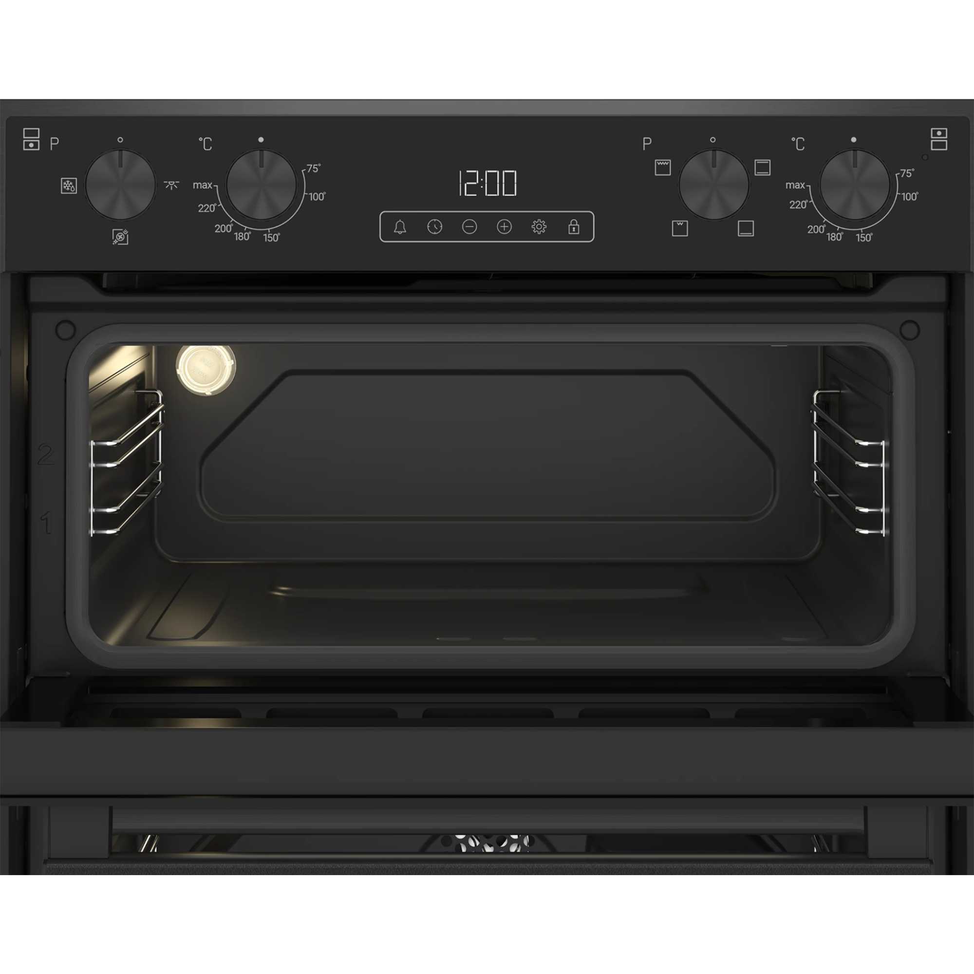 ROTN9202DX Built-Under Double Oven - Black