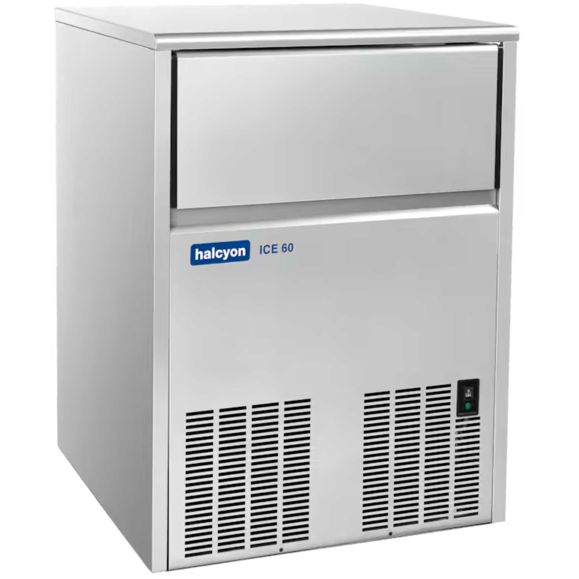 HALCYON ICE60 Commercial Ice Maker - Stainless Steel