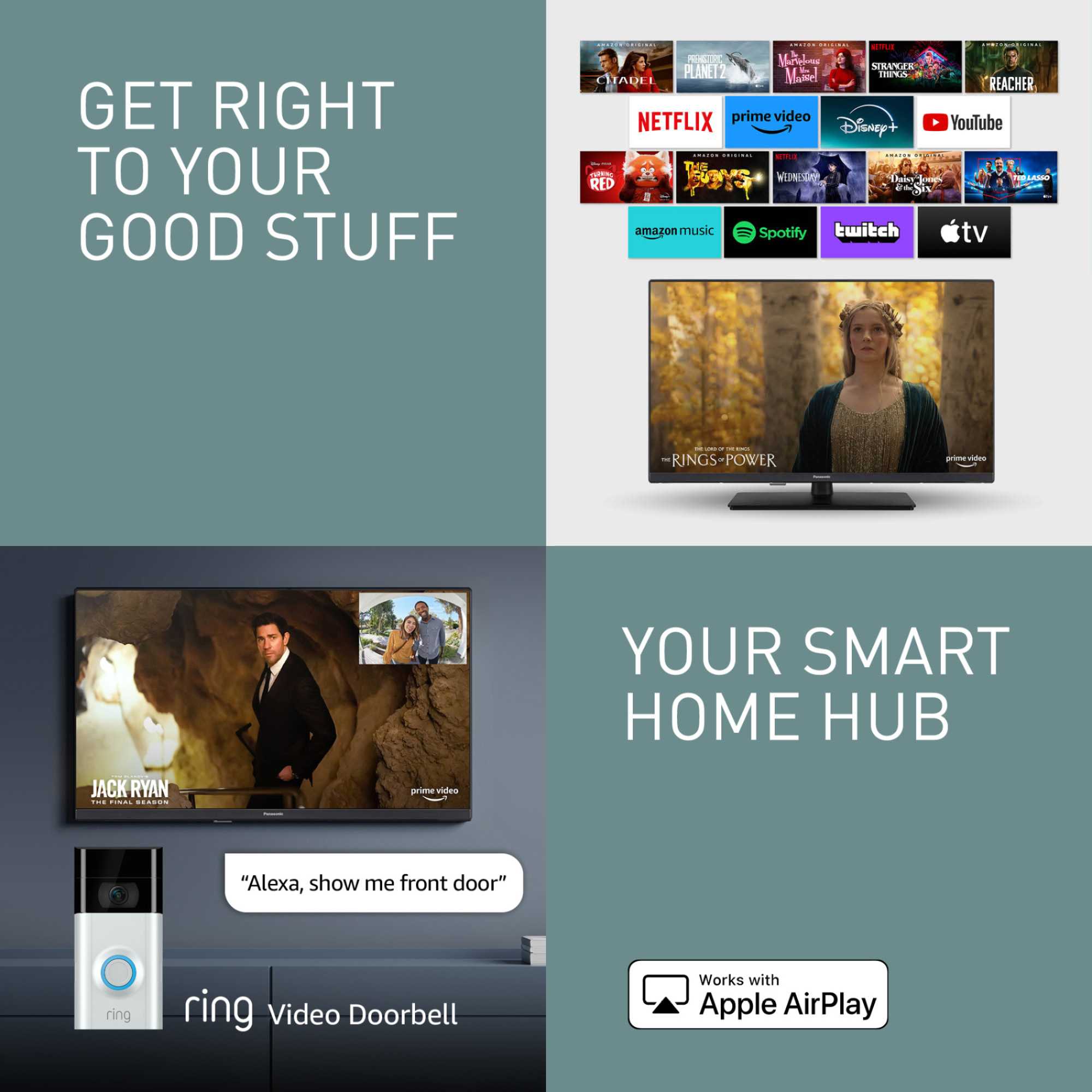24" HD Ready LED Smart Fire TV - TV-24S50AEYC