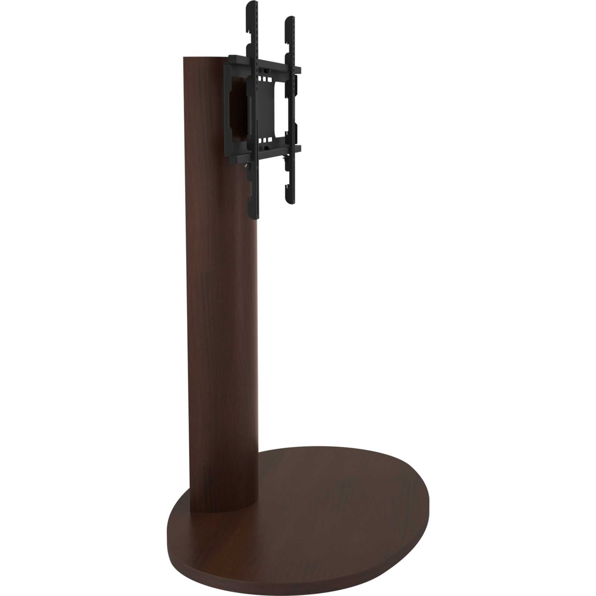 FL930CHEW Wooden Column TV Stand, for 32-65" TVs - Walnut