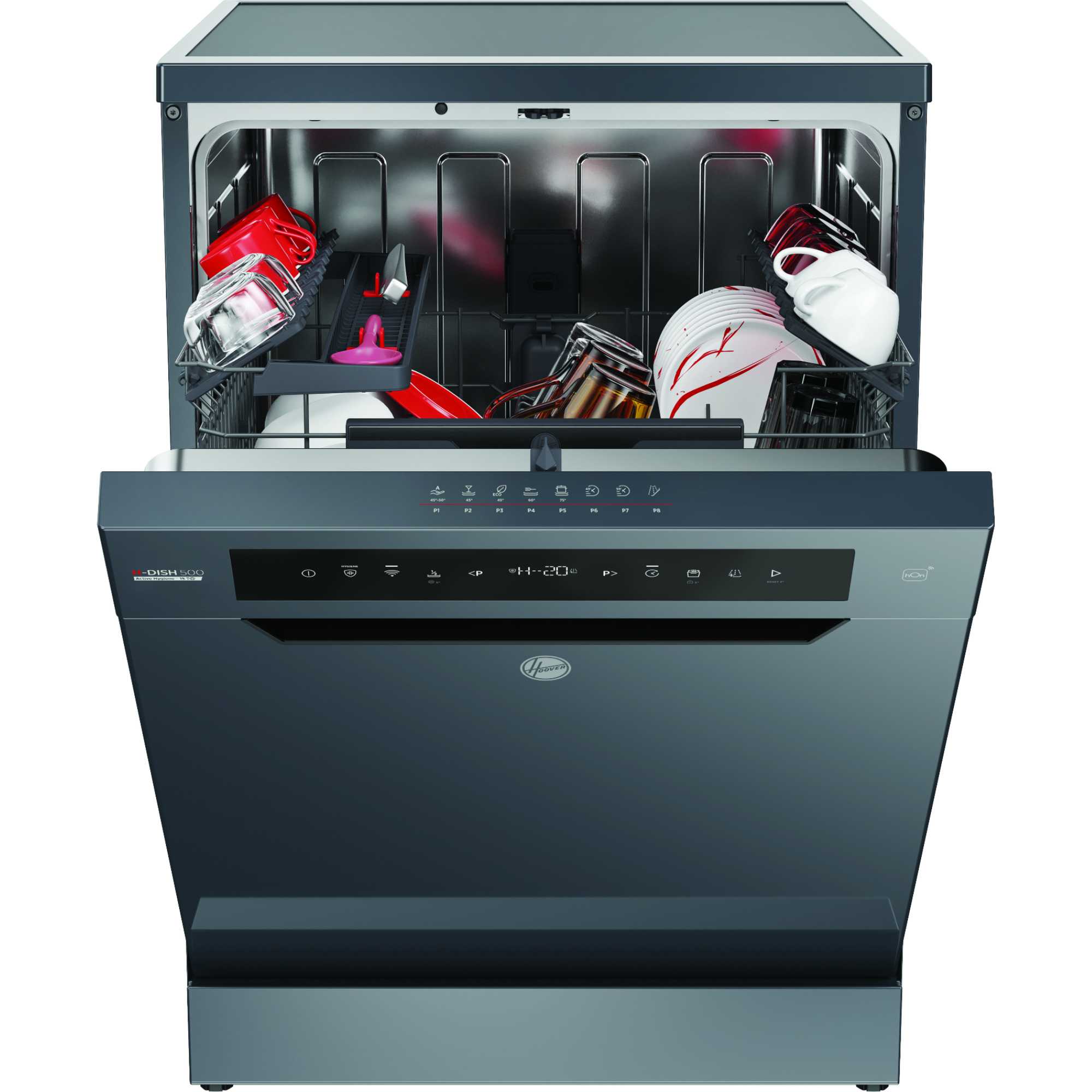 HF5C7F0A-80 Wi-Fi Dishwasher - Anthracite